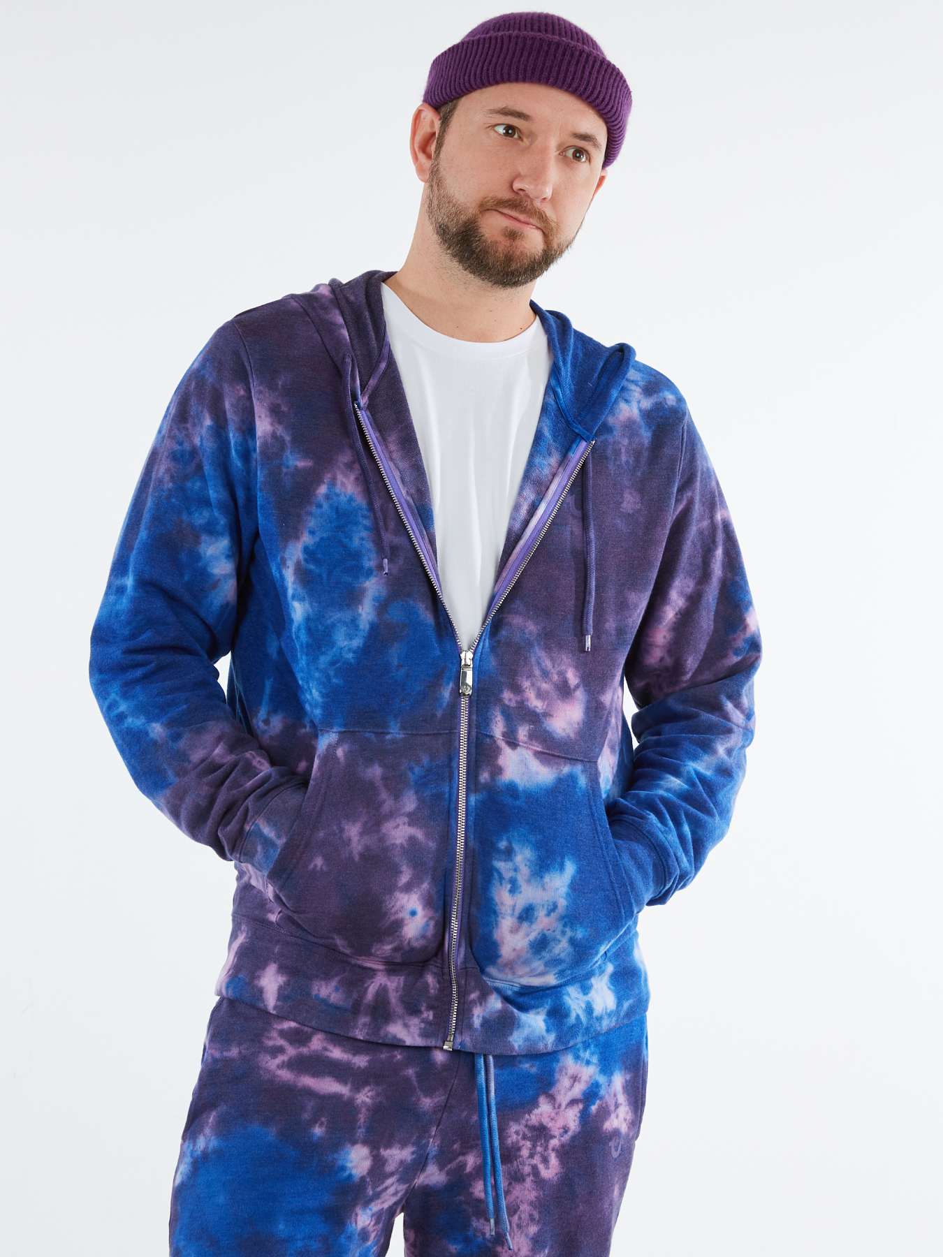 Tie dye true religion hoodie sale