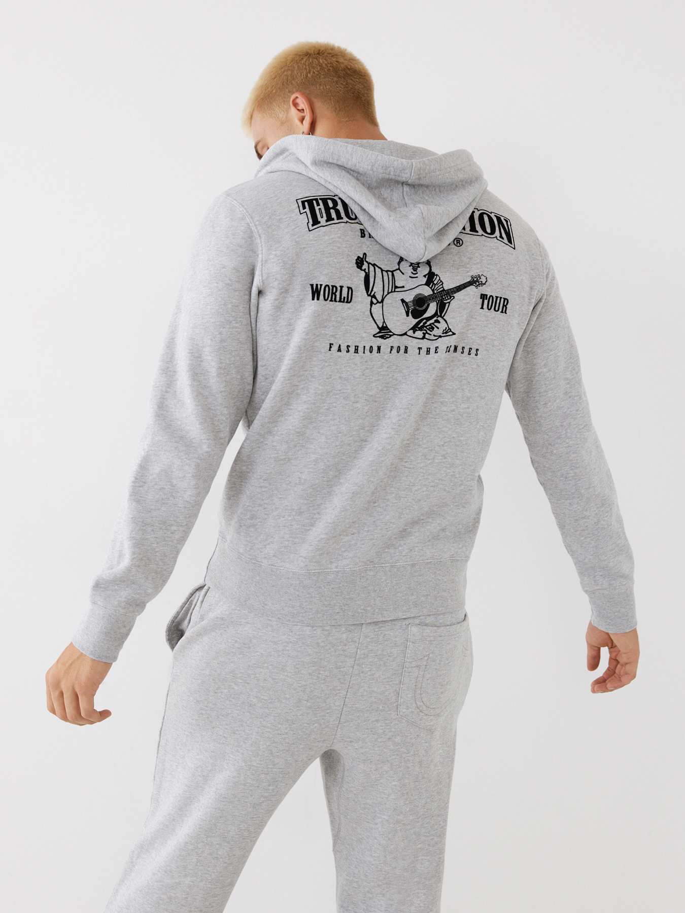 True religion grey sweatshirt new arrivals