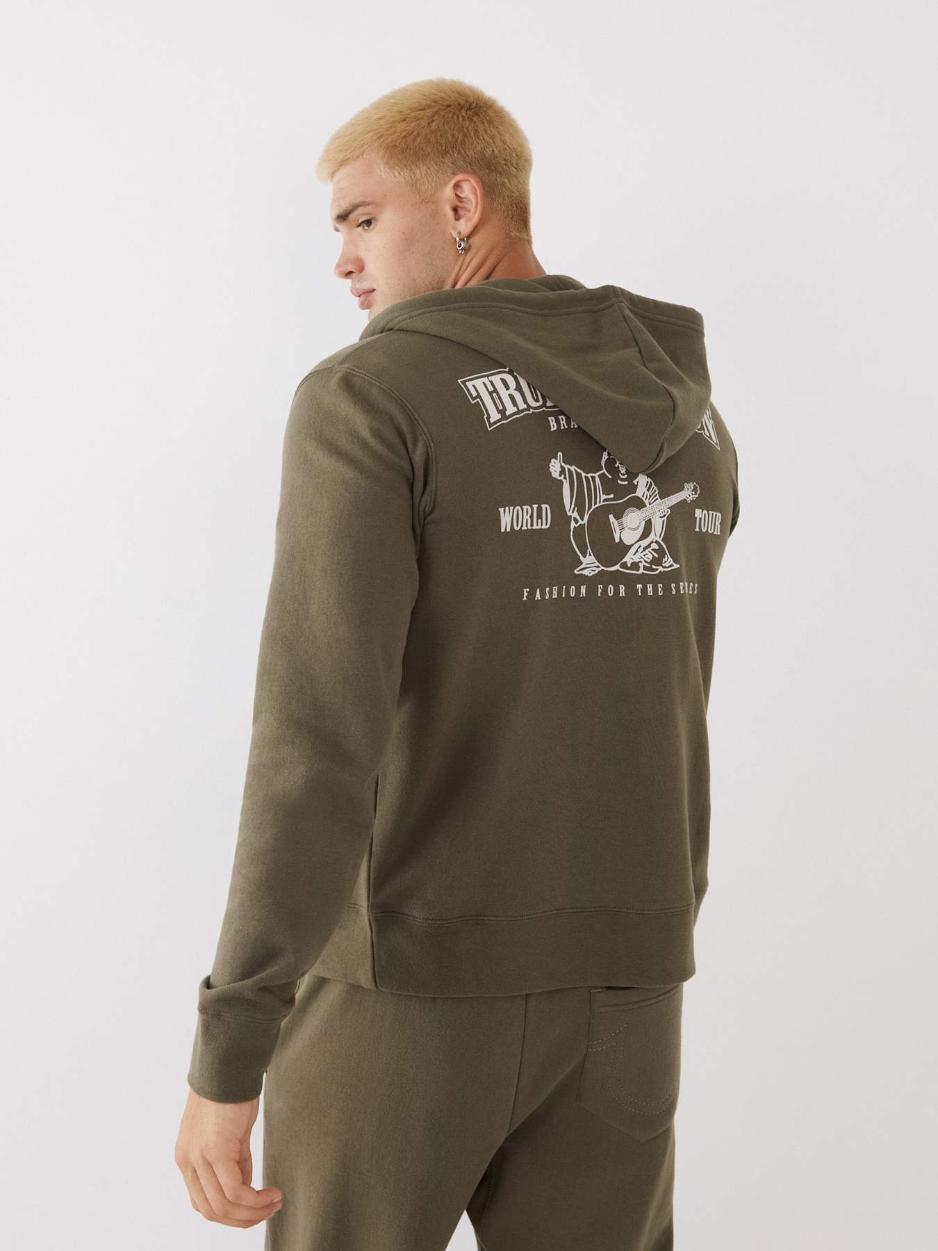 CLASSIC LOGO ZIP HOODIE, image 1