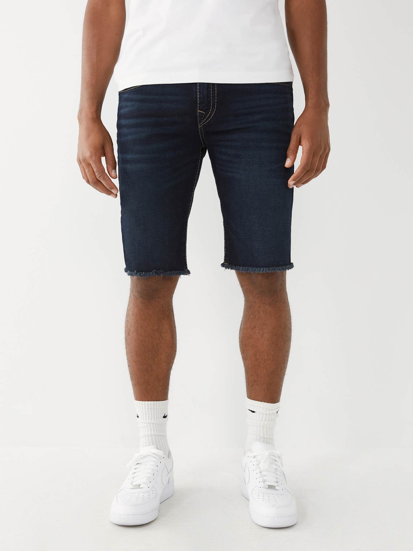 True religion men's denim shorts deals