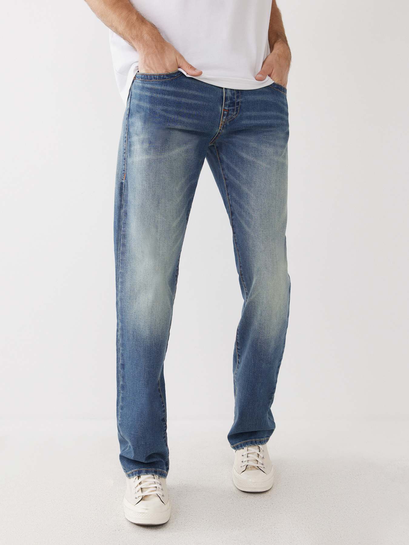 True Religion Men's Ricky Straight Jeans