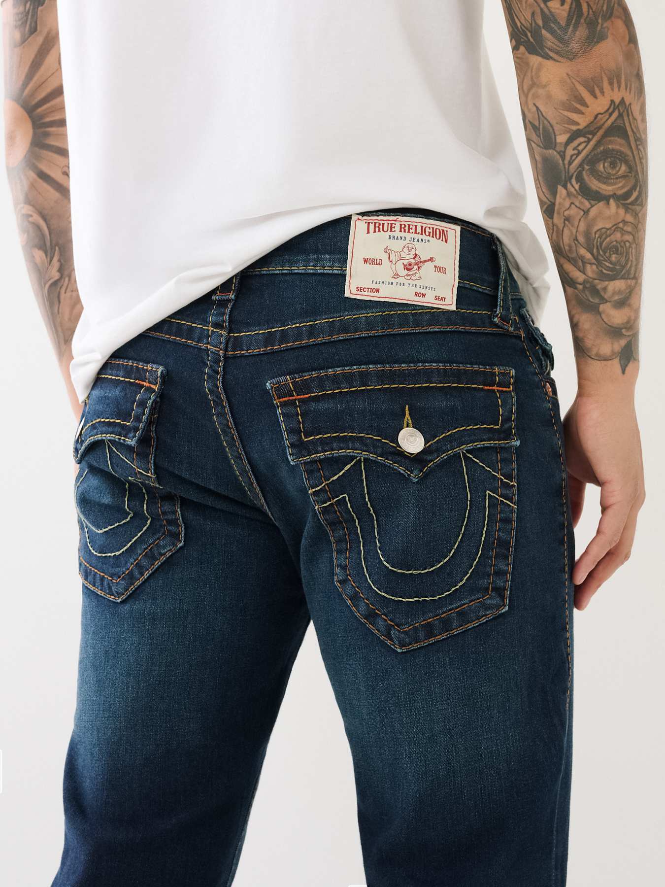 RICKY BIG T STITCH STRAIGHT JEAN