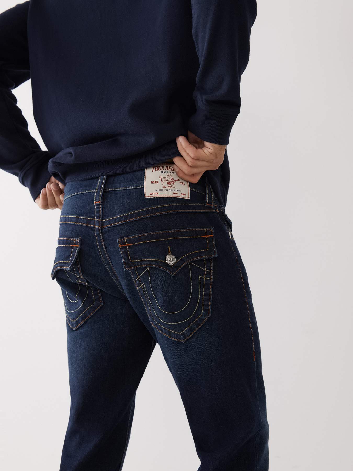 True religion best sale geno flap jeans