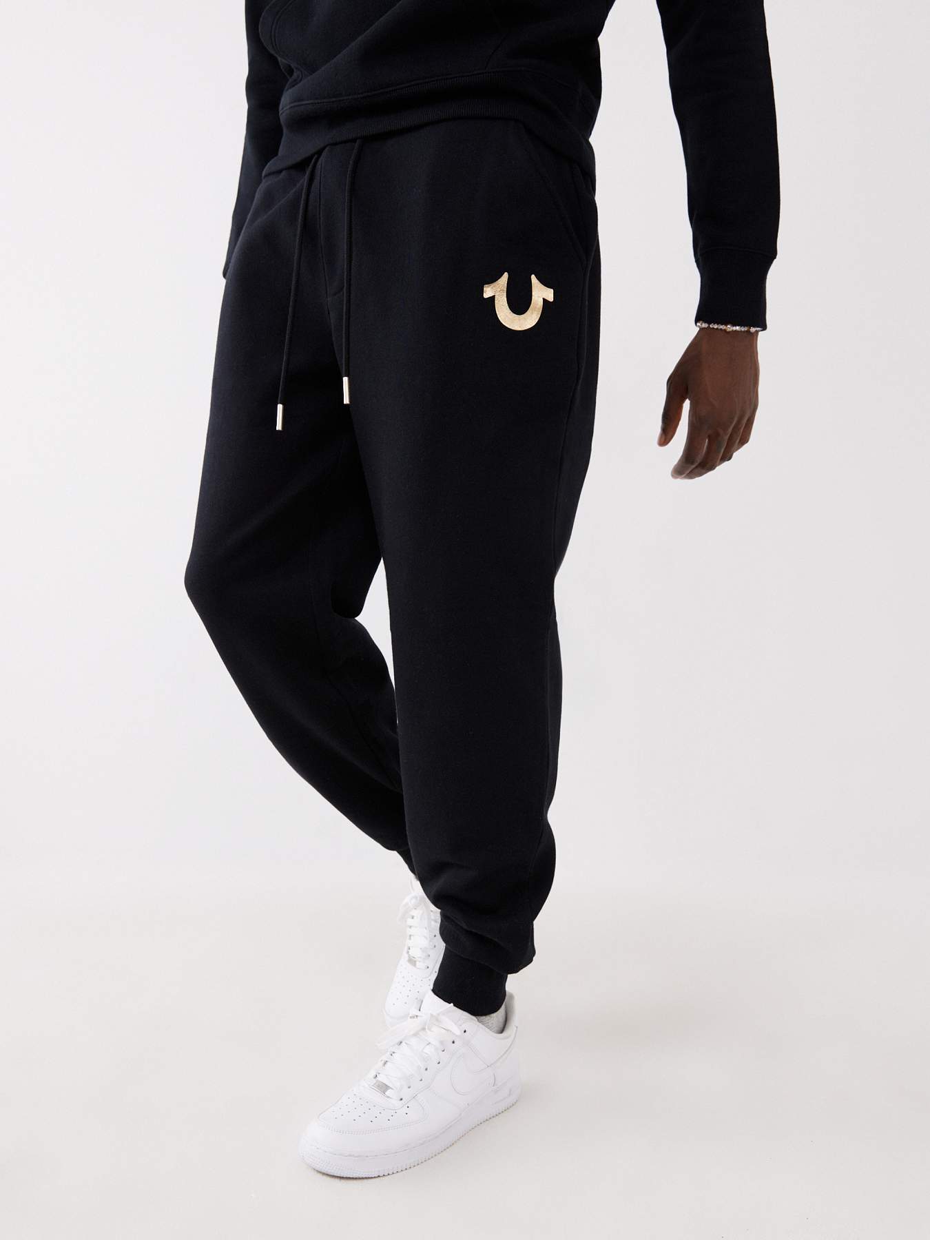 True religion logo online jogging bottoms