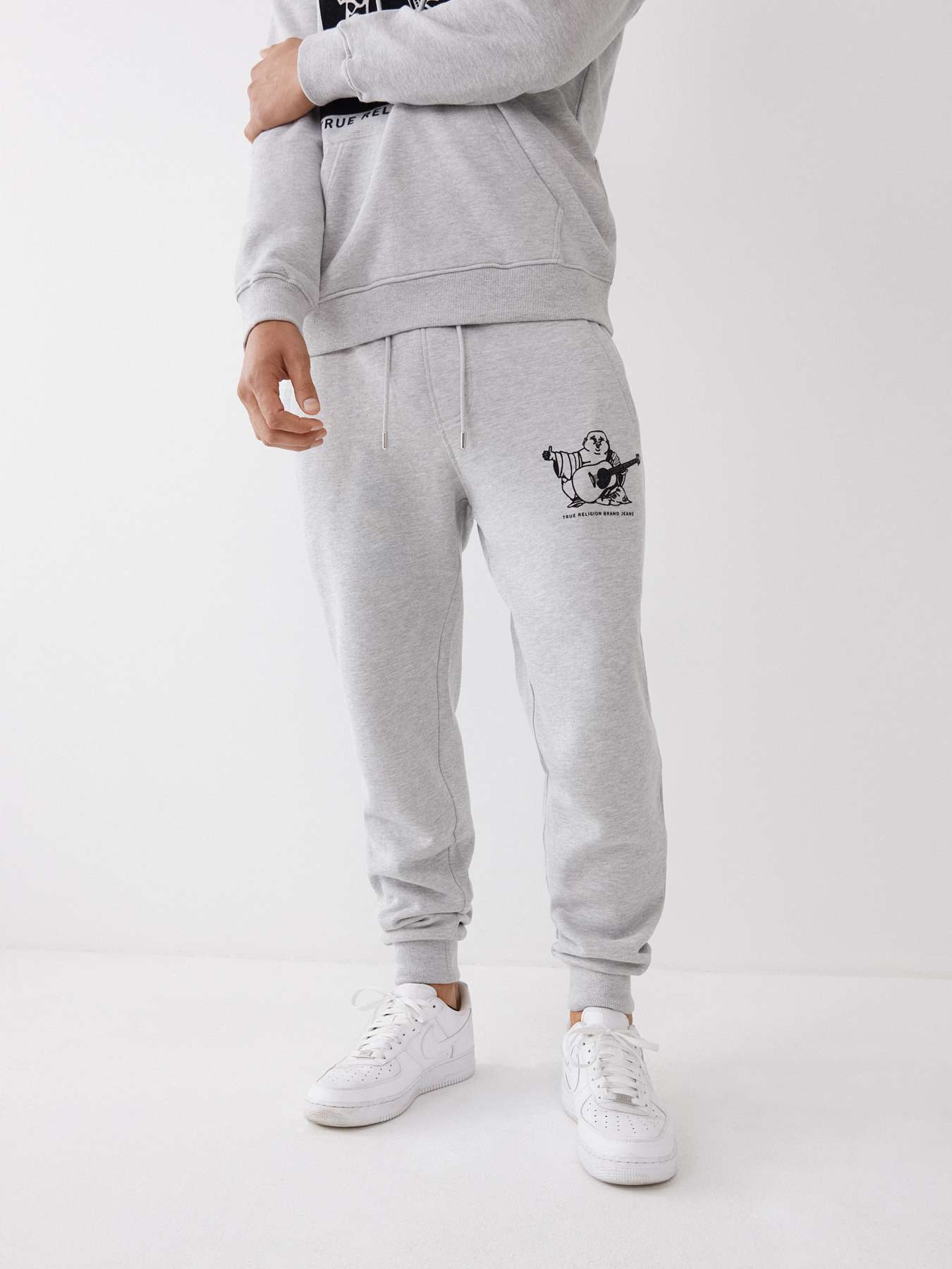 True religion oatmeal store sweatpants