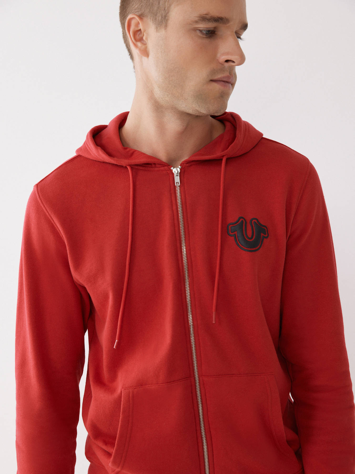 Red true best sale religion zip up