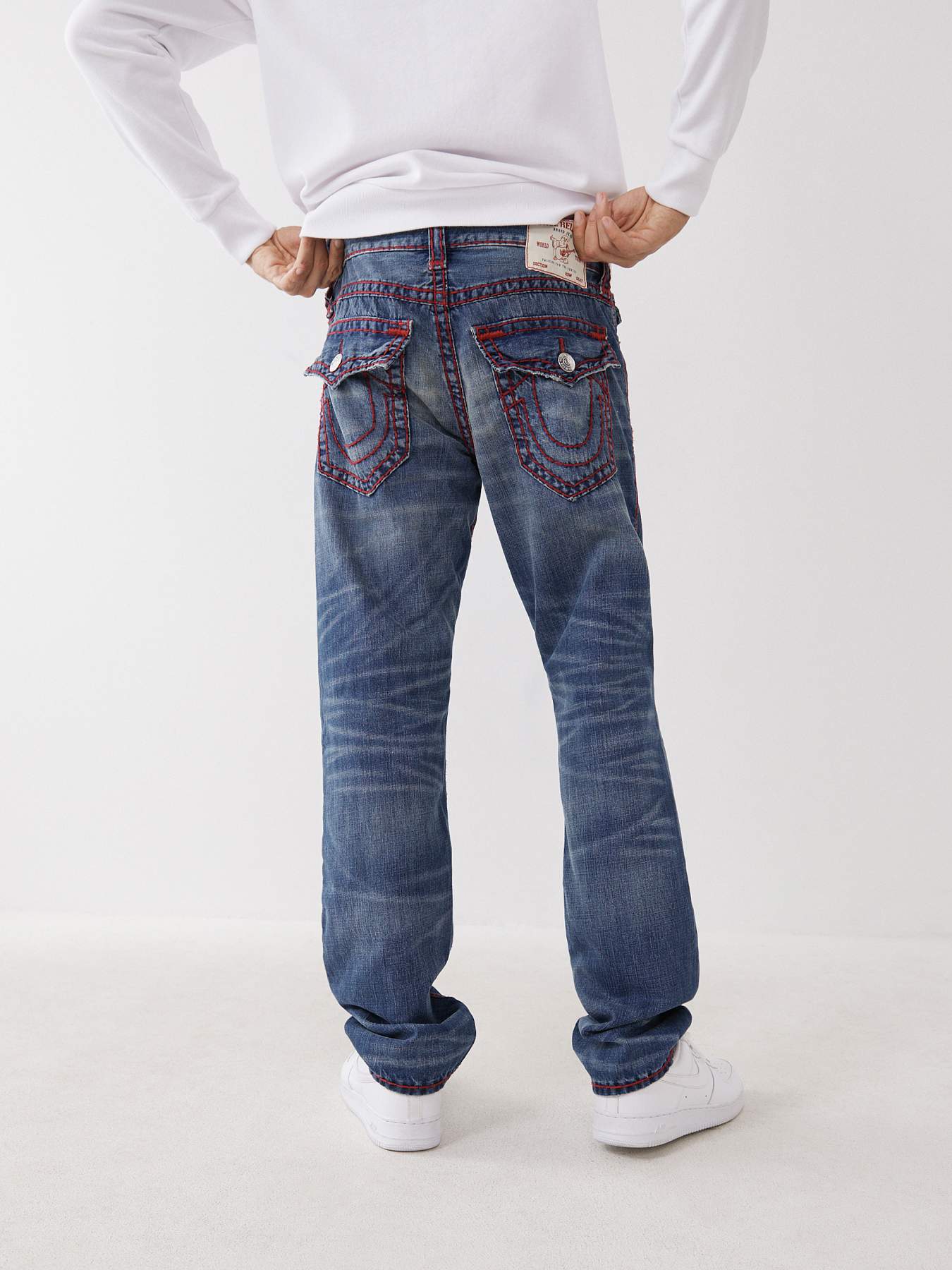 True religion best sale stitched jeans