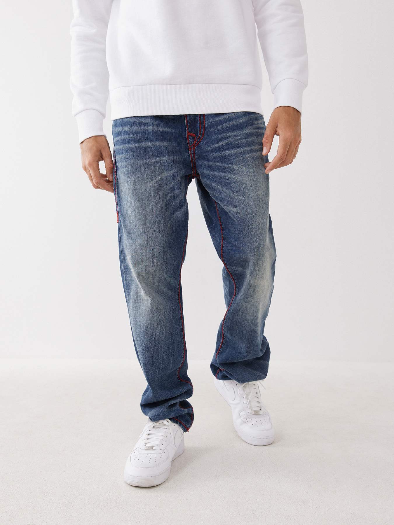 True religion hot sale stitched jeans