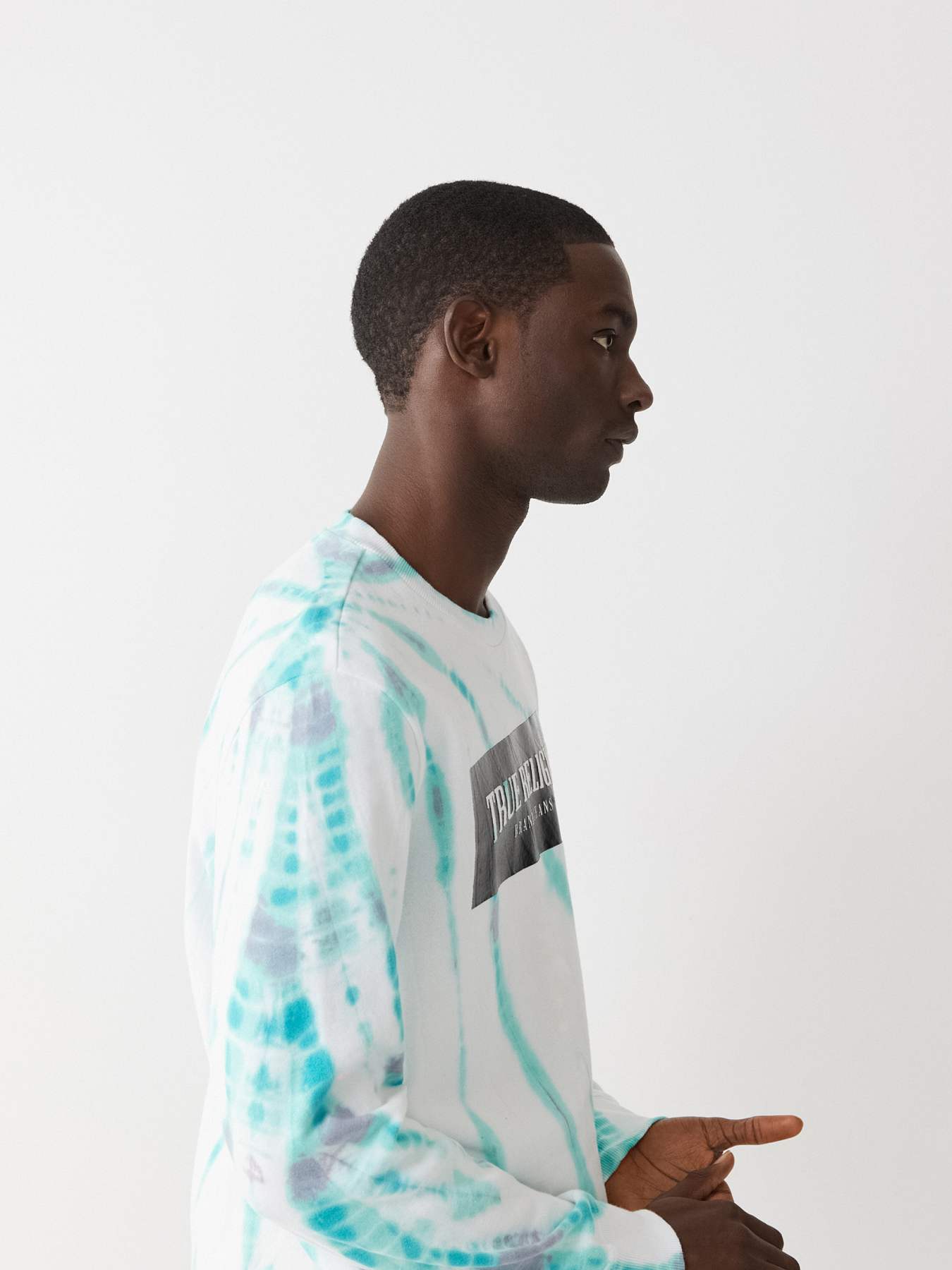 Tie dye on sale crewneck sweatshirt