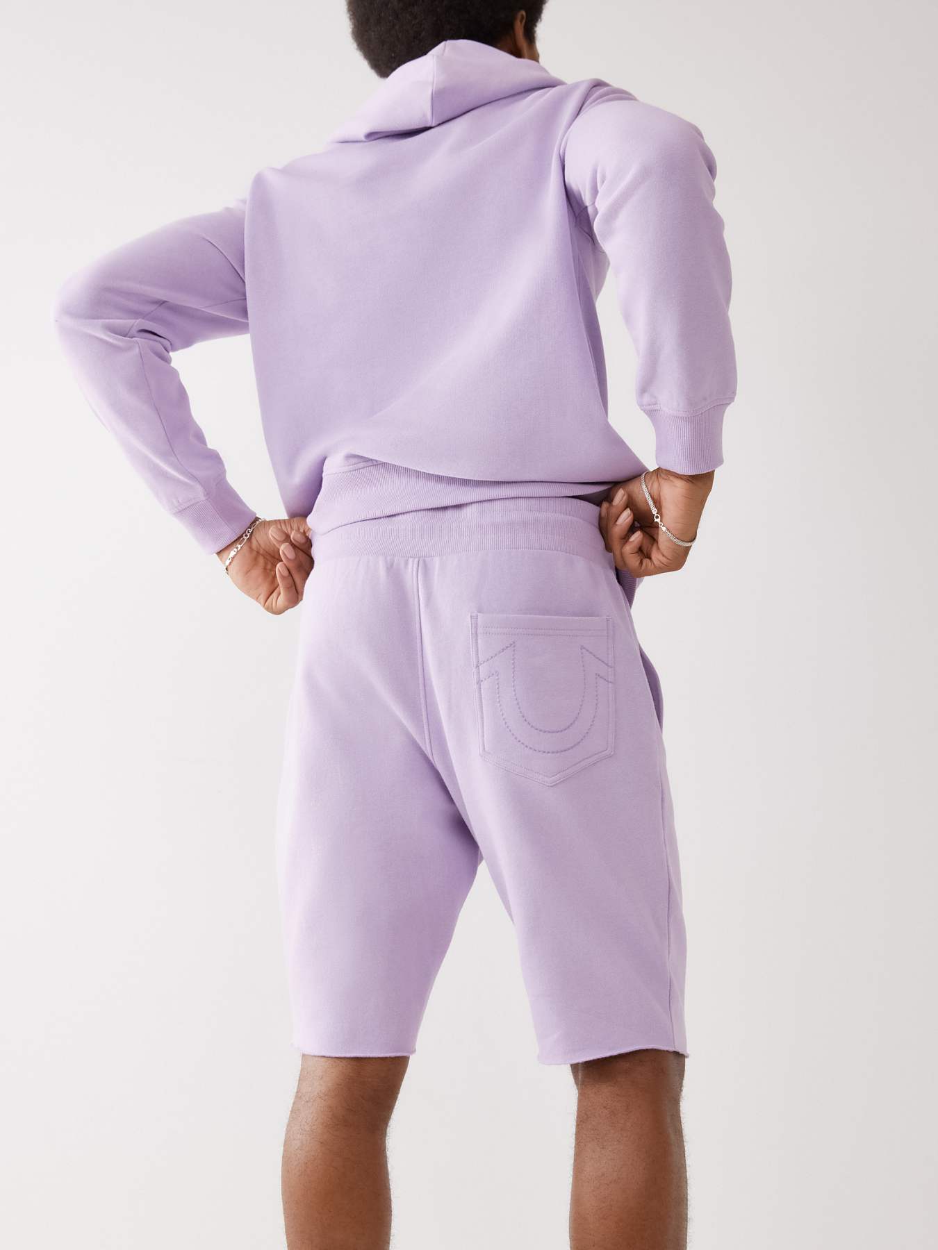 STITCH LOGO SWEAT SHORT