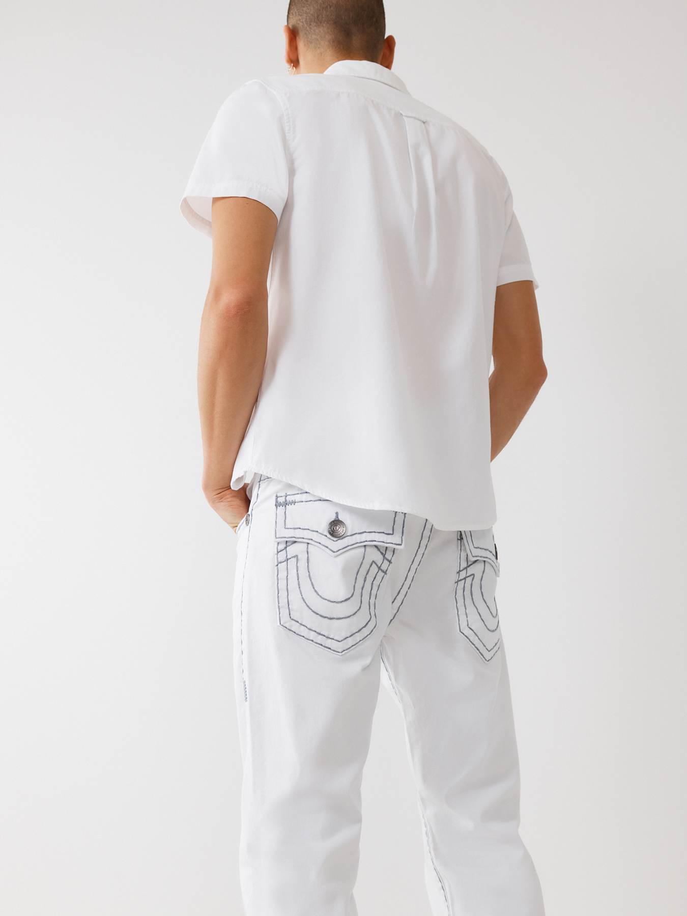 RICKY SUPER T STITCH STRAIGHT JEAN, image 2