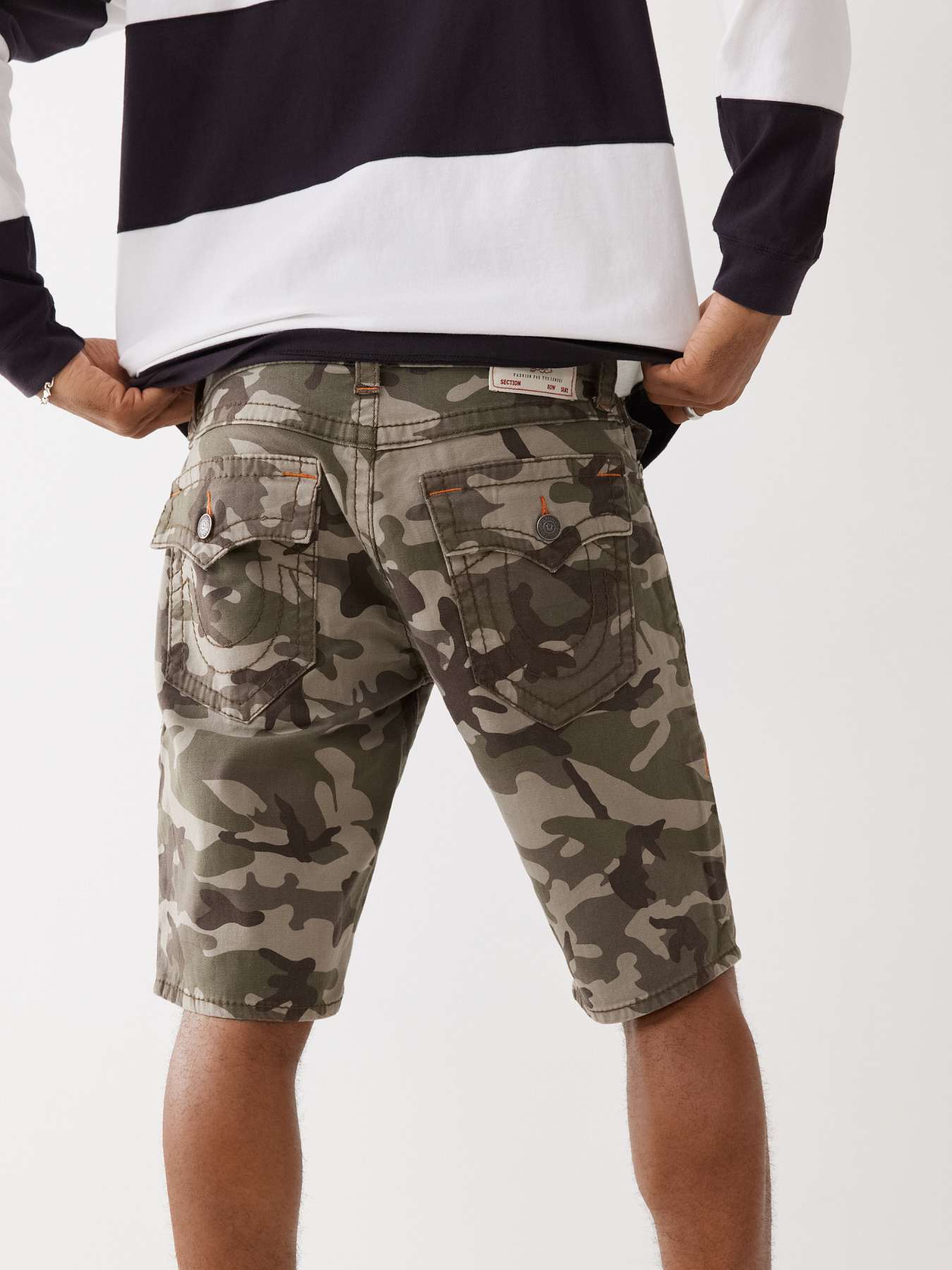 True newest religion Camo Shorts