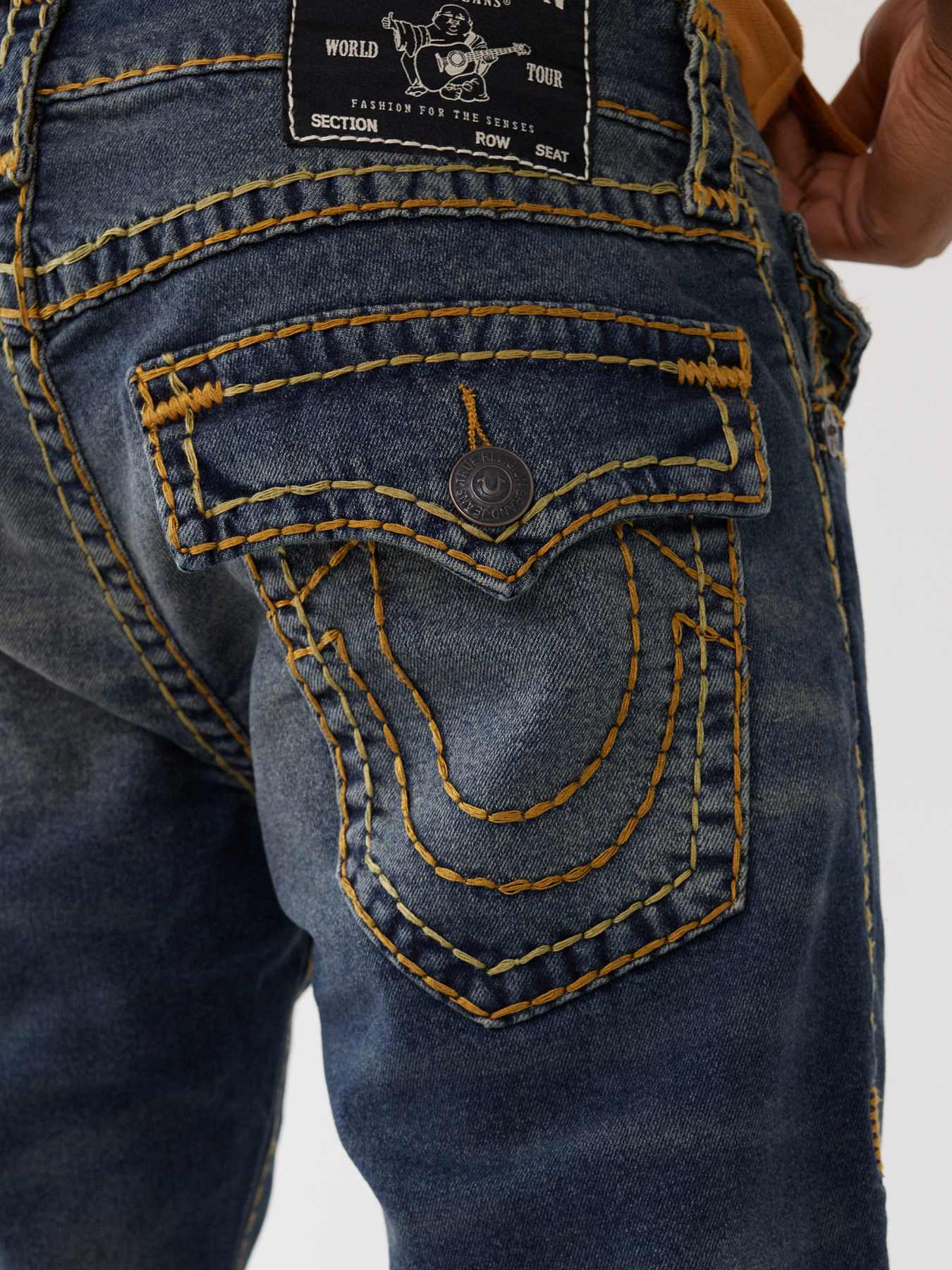 RICKY SUPER T STITCH STRAIGHT JEAN