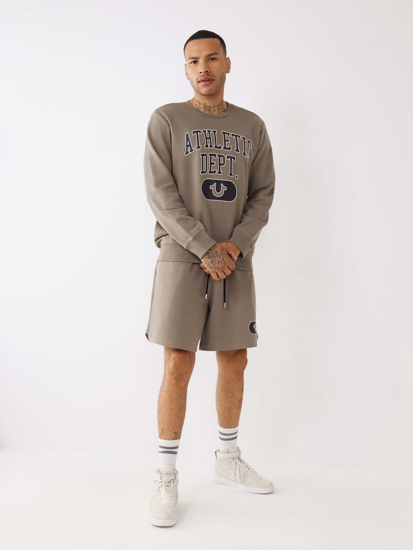 ATHLETIC CREWNECK SWEATSHIRT