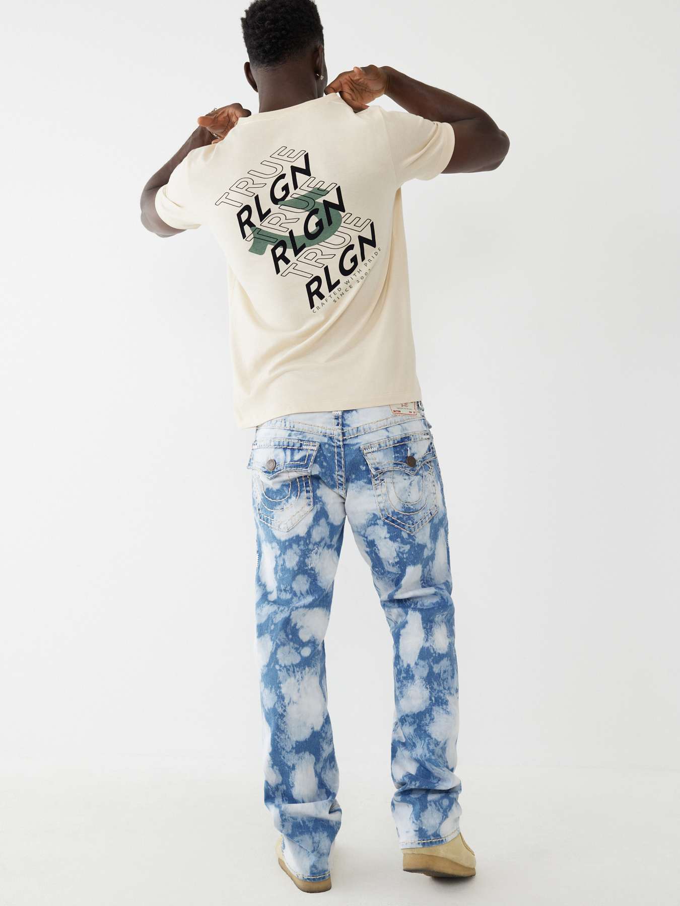 RICKY SUPER T STITCH STRAIGHT JEAN