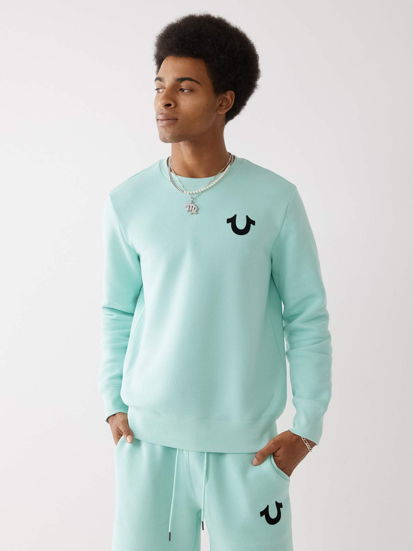 LOGO CREWNECK SWEATSHIRT