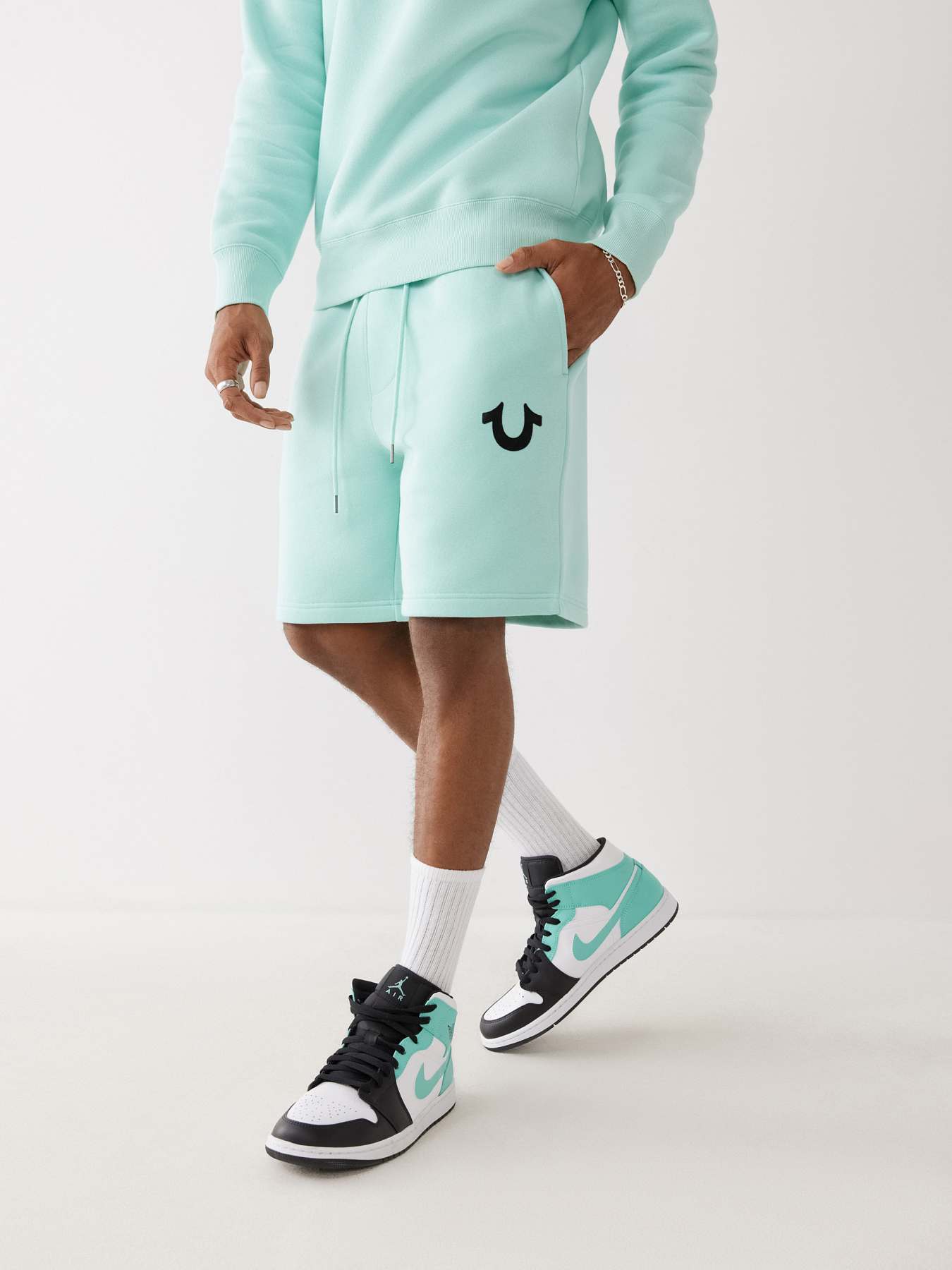 LOGO SWEAT SHORT