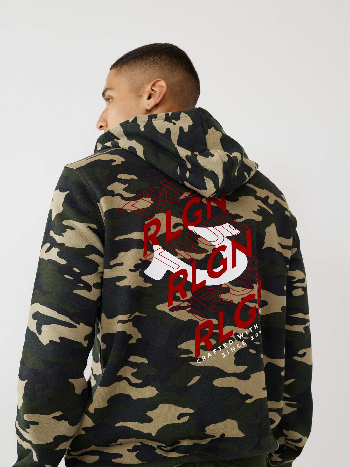 CAMO ZIP HOODIE