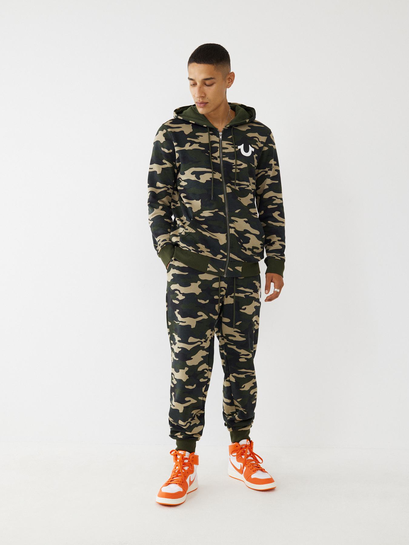 CAMO ZIP HOODIE