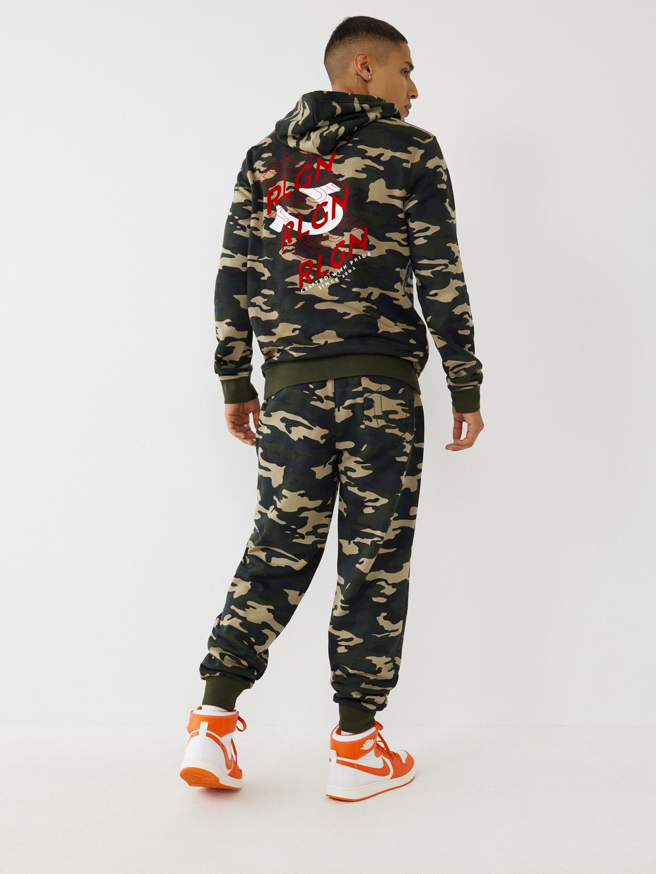 True religion outlet camo hoodie