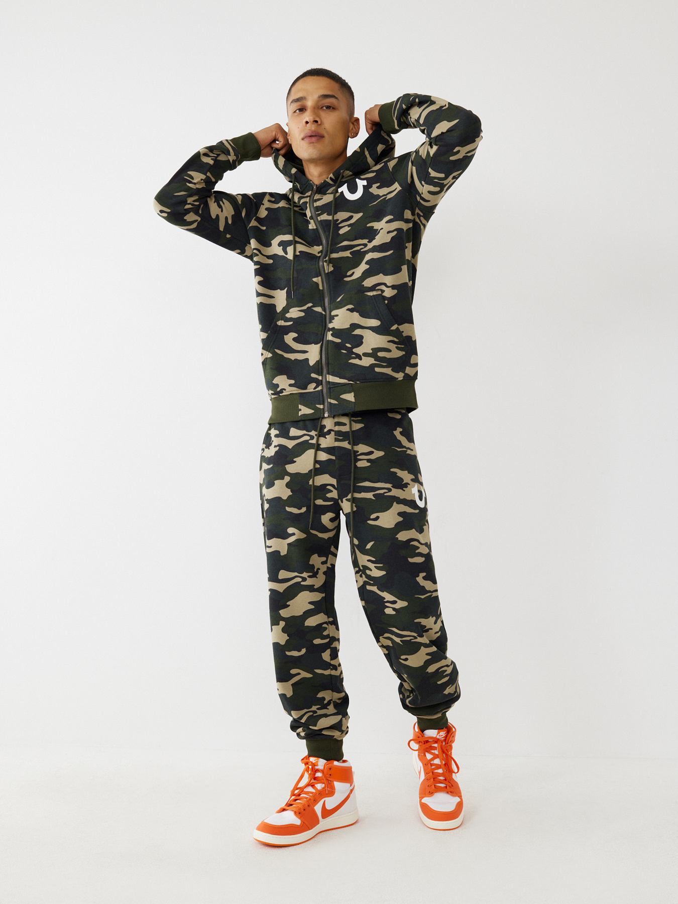 CAMO LOGO JOGGER