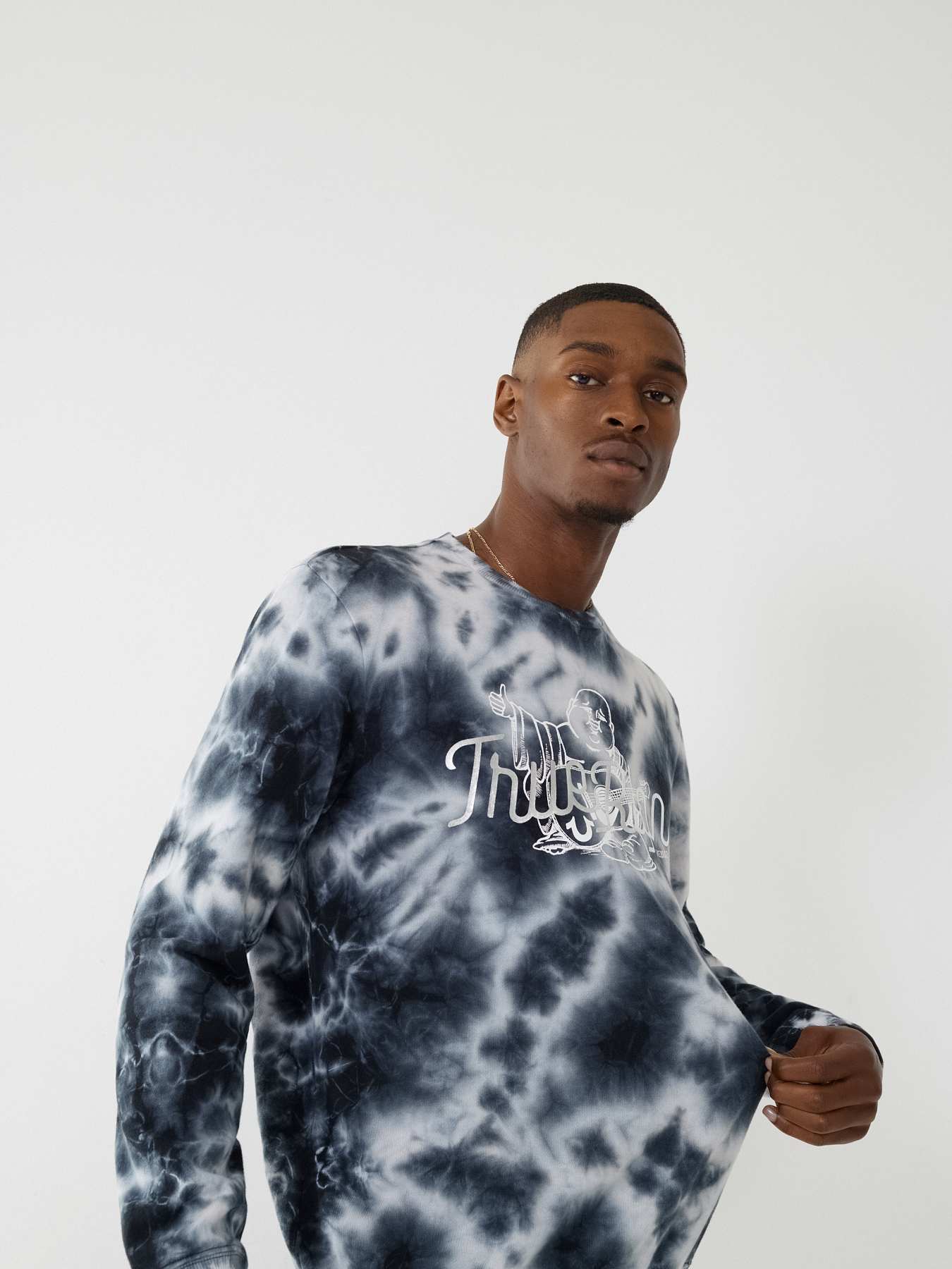 True religion cheap tie dye hoodie