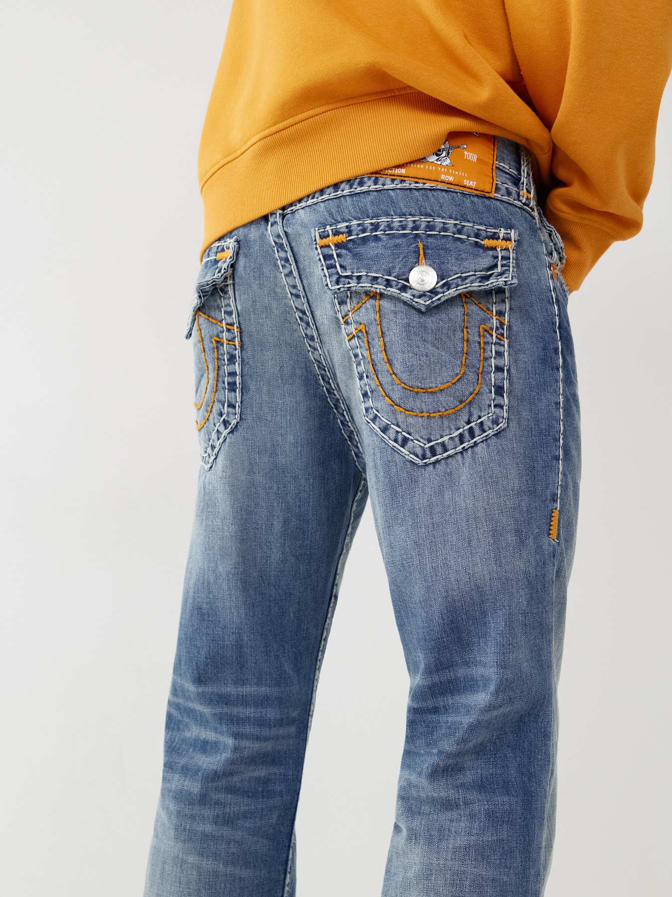 TRUE RELIGION Bobby Super T straight-leg jeans