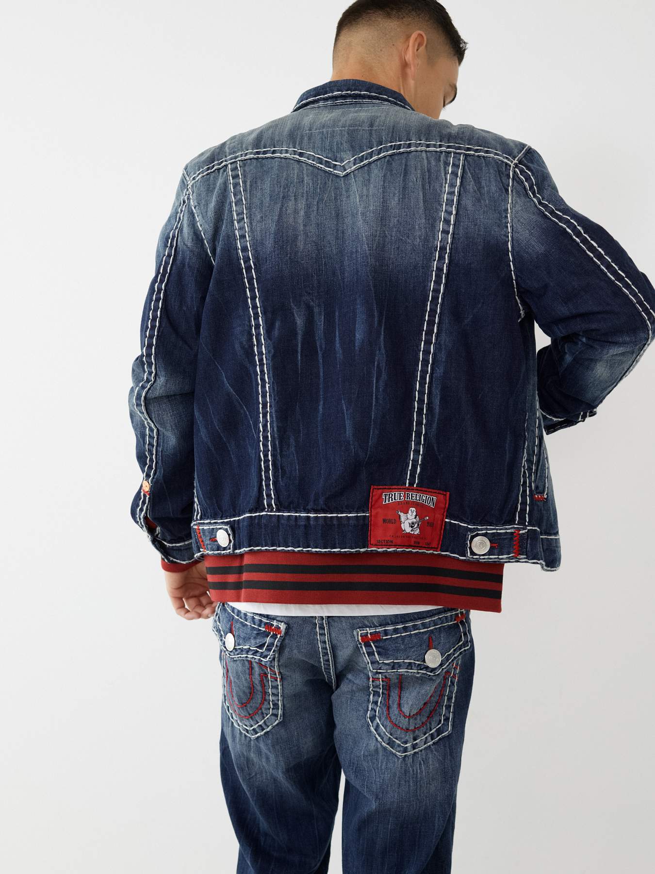 JIMMY VINTAGE SUPER T DENIM JACKET, image 2
