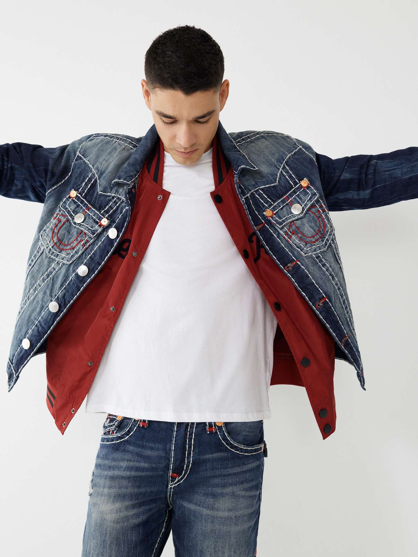 JIMMY VINTAGE SUPER T DENIM JACKET, image 3