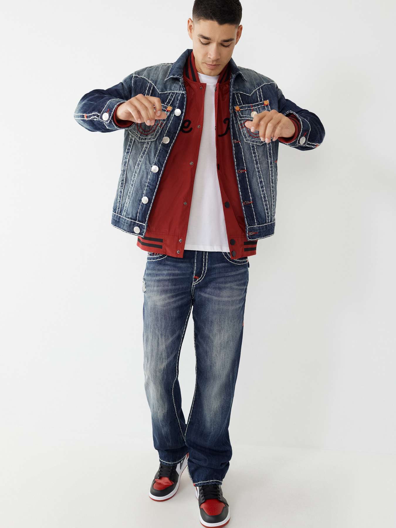 JIMMY VINTAGE SUPER T DENIM JACKET, image 4
