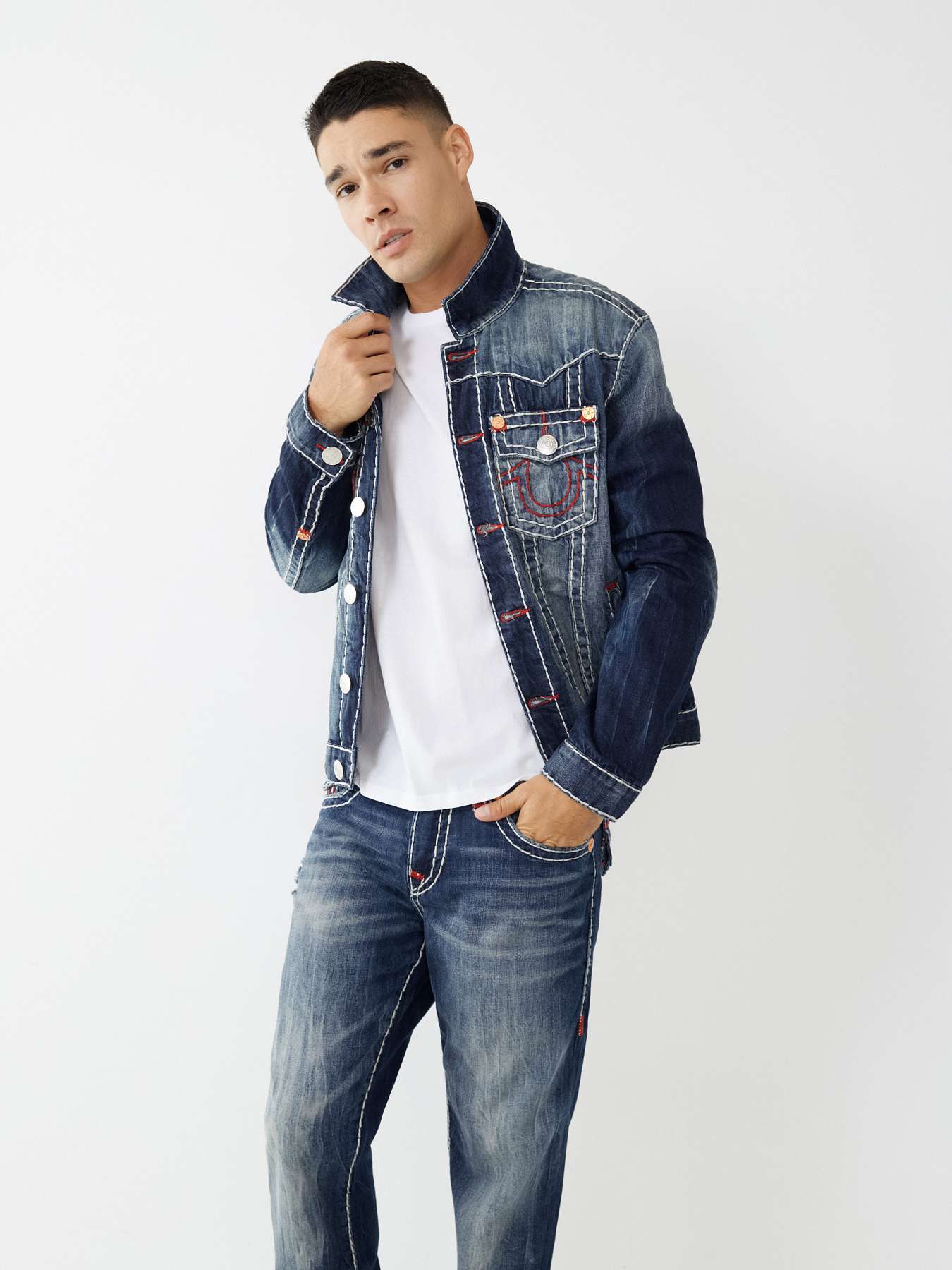JIMMY VINTAGE SUPER T DENIM JACKET, image 5