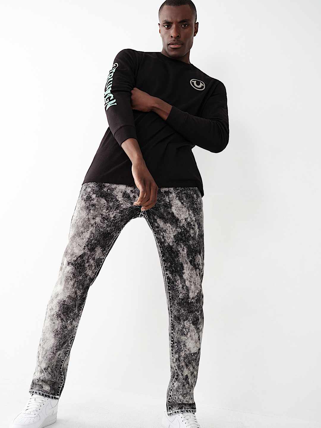 TRUE LOGO LONG SLEEVE TEE, image 5