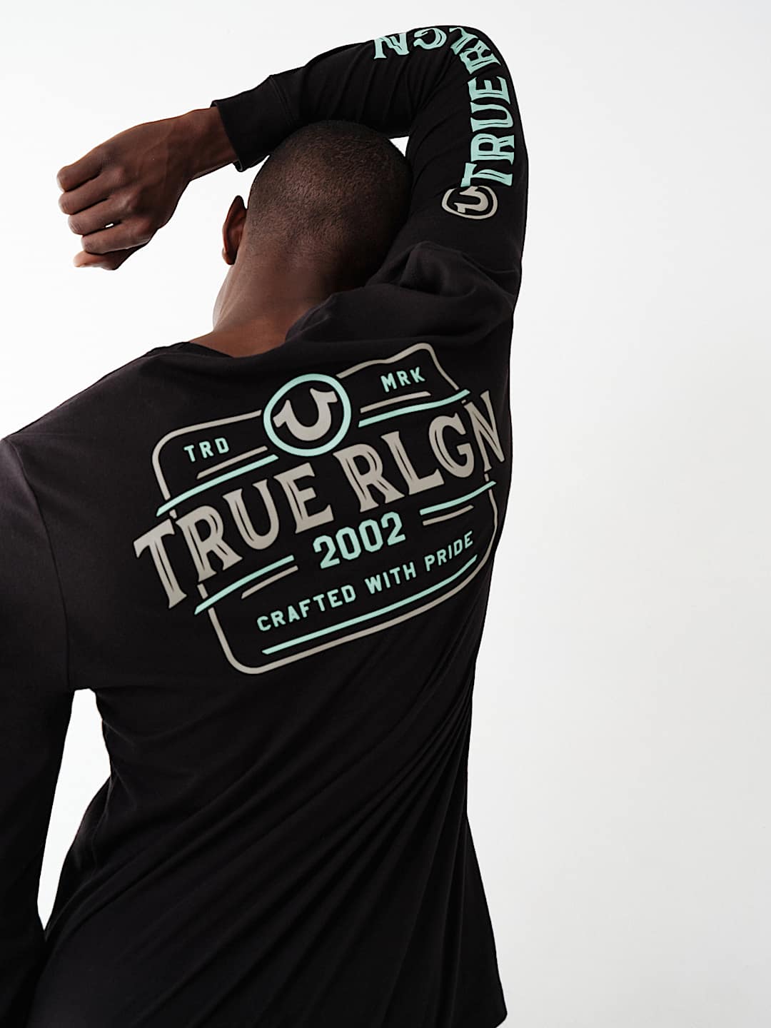 TRUE LOGO LONG SLEEVE TEE, image 1