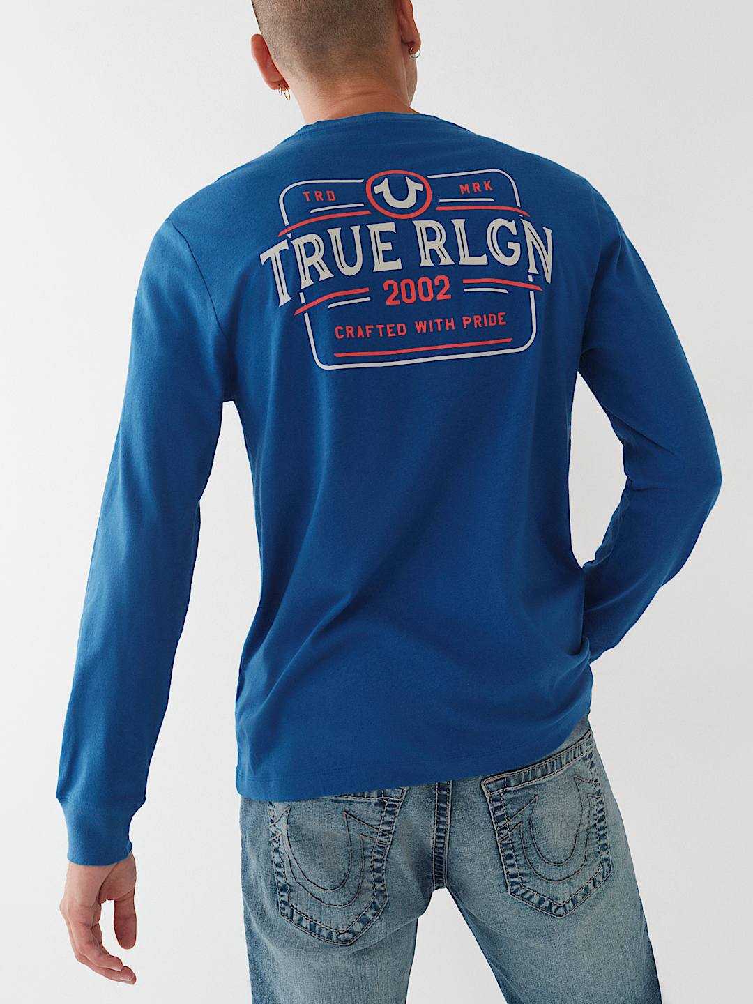 TRUE LOGO LONG SLEEVE TEE, image 3