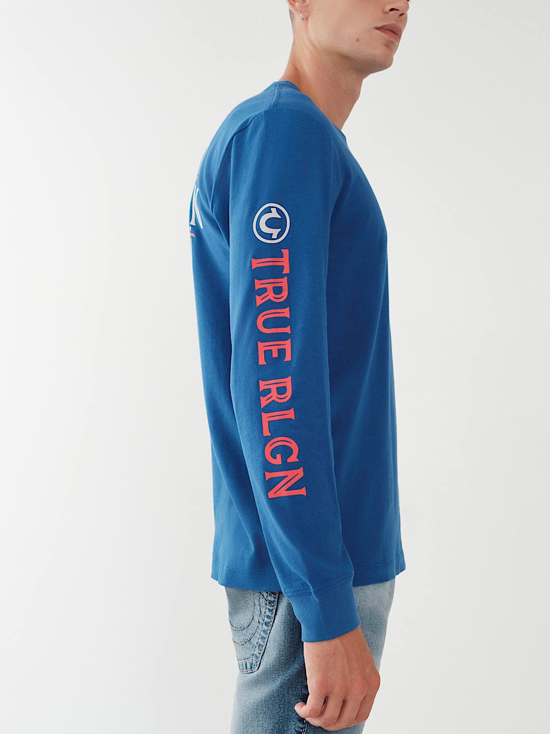 TRUE LOGO LONG SLEEVE TEE, image 1