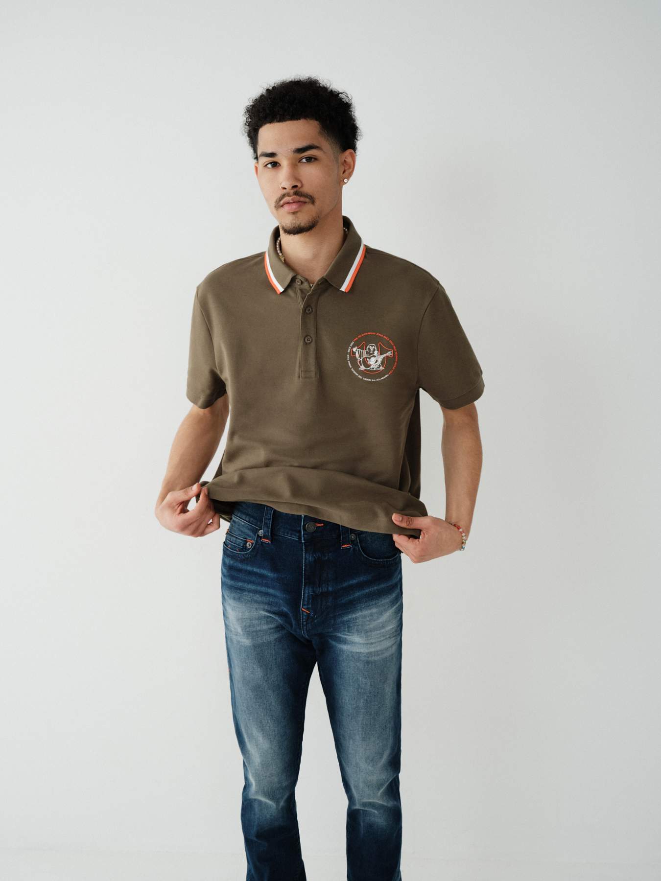 RELAXED POLO SHIRT, image 3
