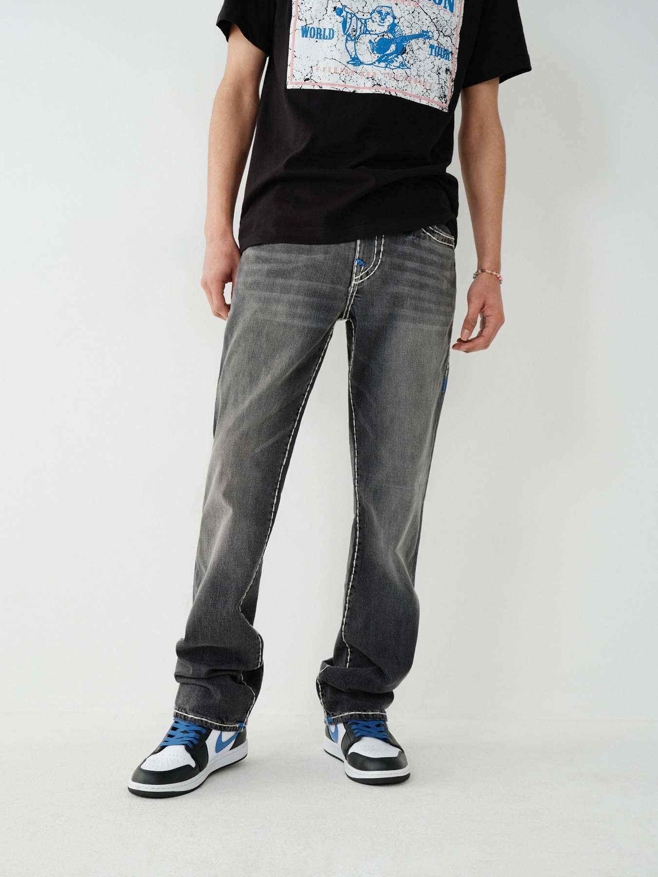 RICKY SUPER T STITCH STRAIGHT JEAN | True Religion