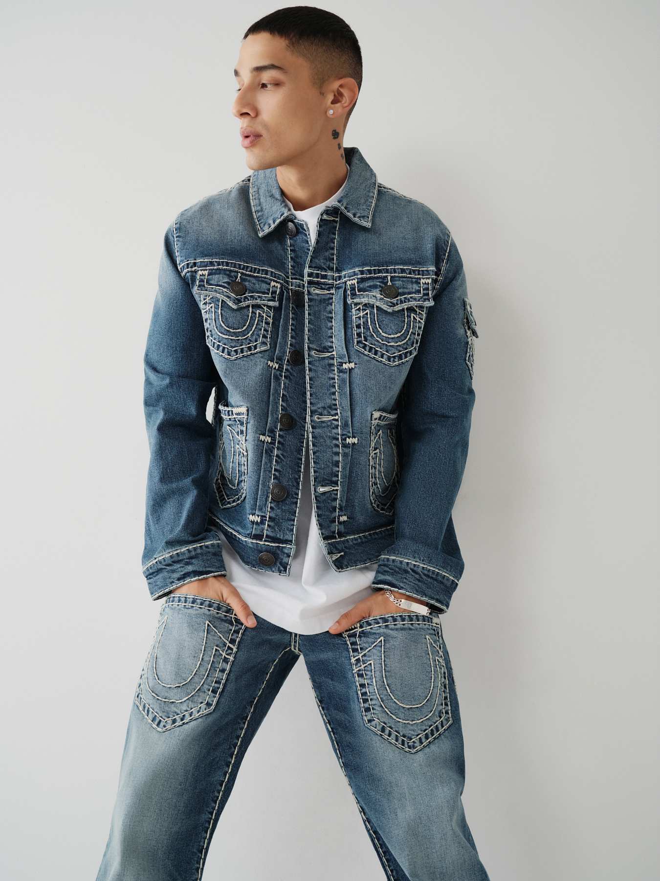 JIMMY SUPER T 5-POCKET DENIM JACKET