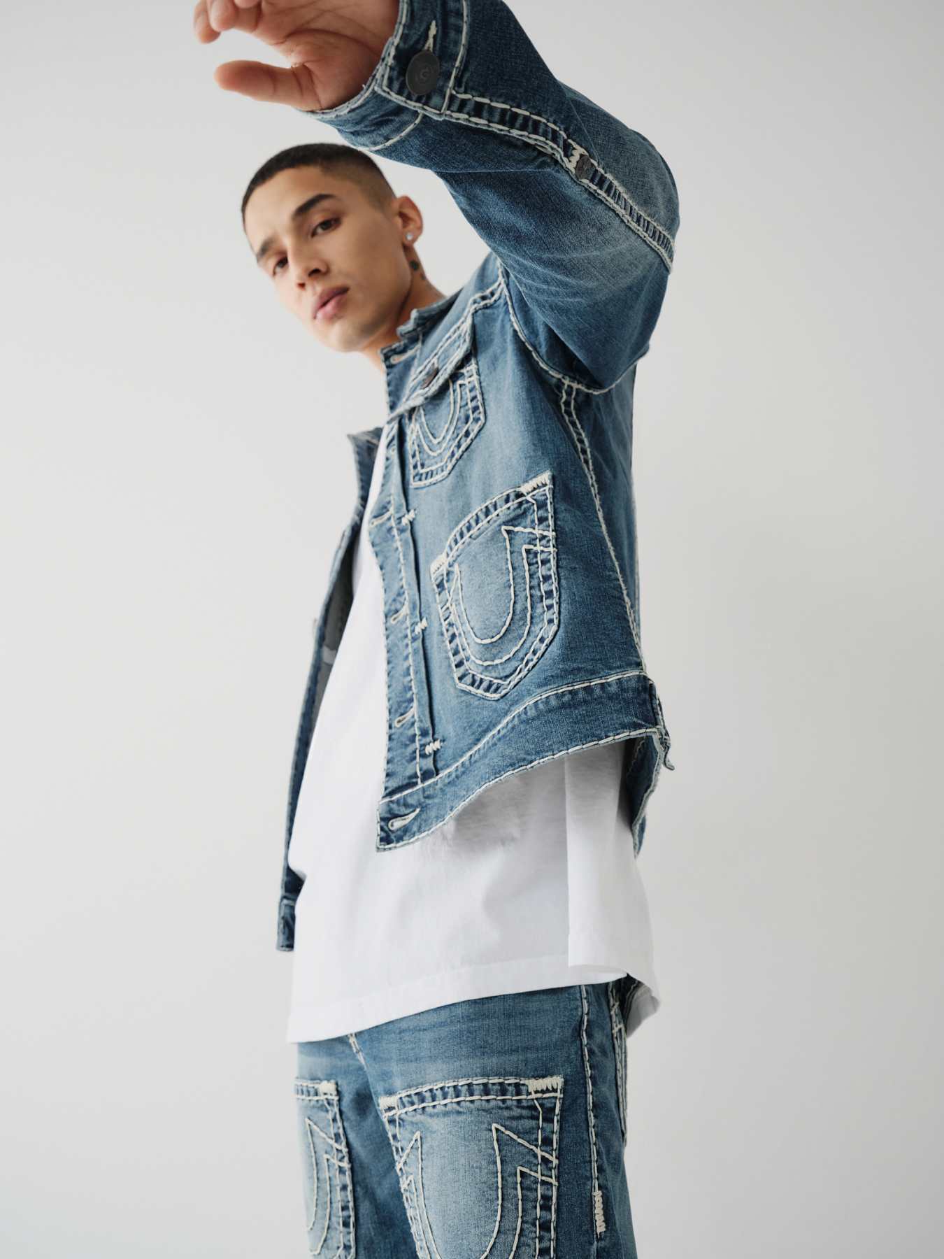 JIMMY SUPER T 5-POCKET DENIM JACKET
