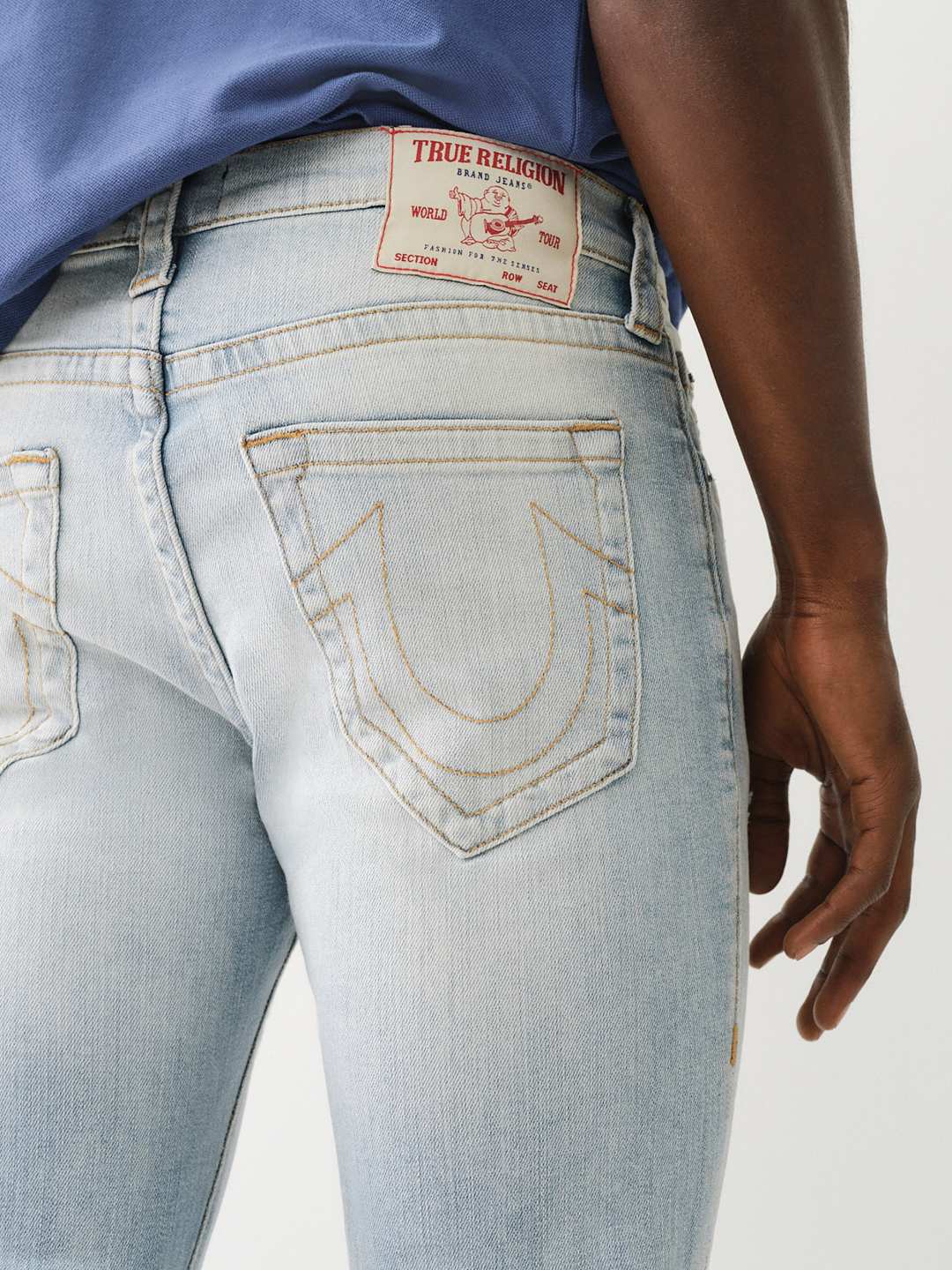 DISTRESSED MOTO ULTRA SKINNY JEAN 32” | True Religion