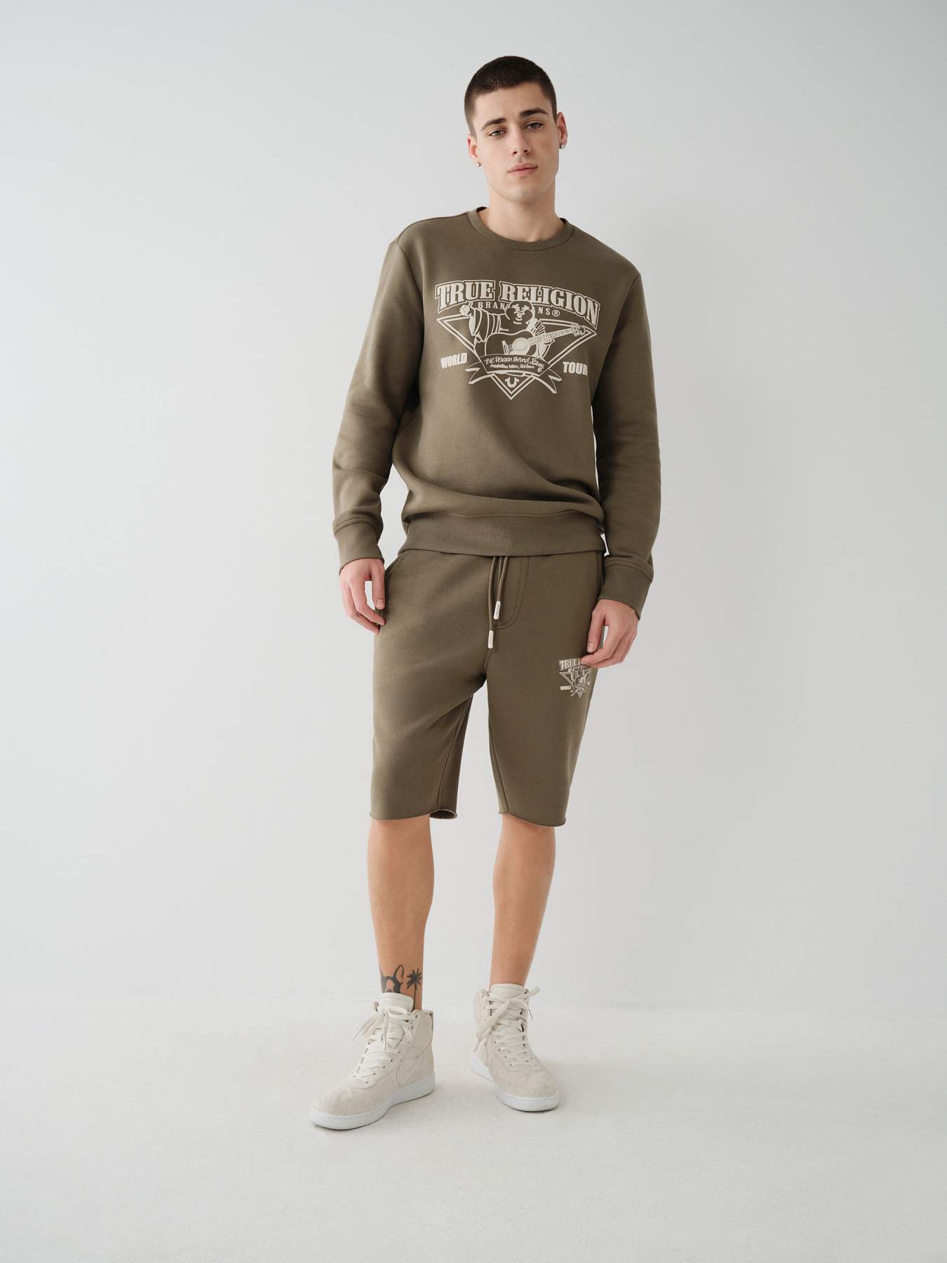 LOGO SWEAT SHORT