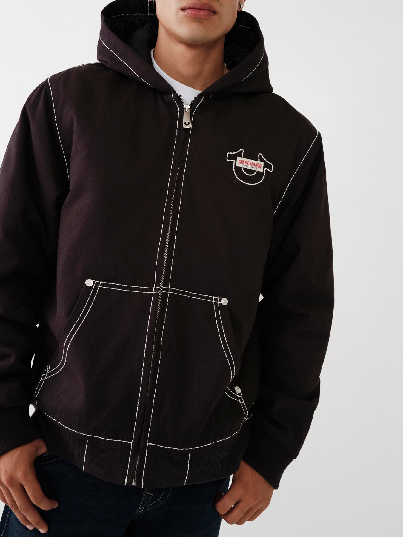 BIG T HOODED JACKET