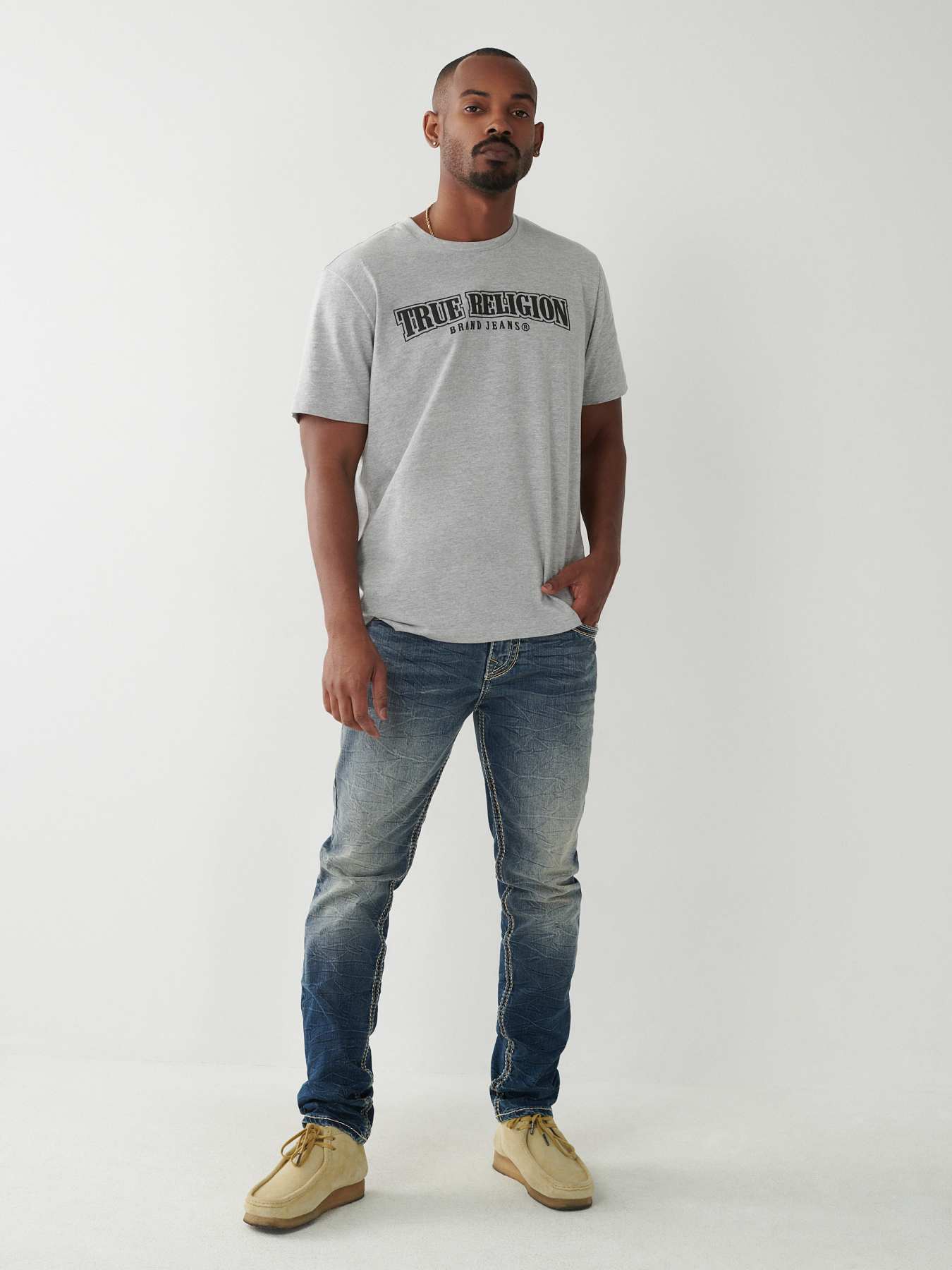 PAINTED HORSESHOE RELAXED TEE, image 2