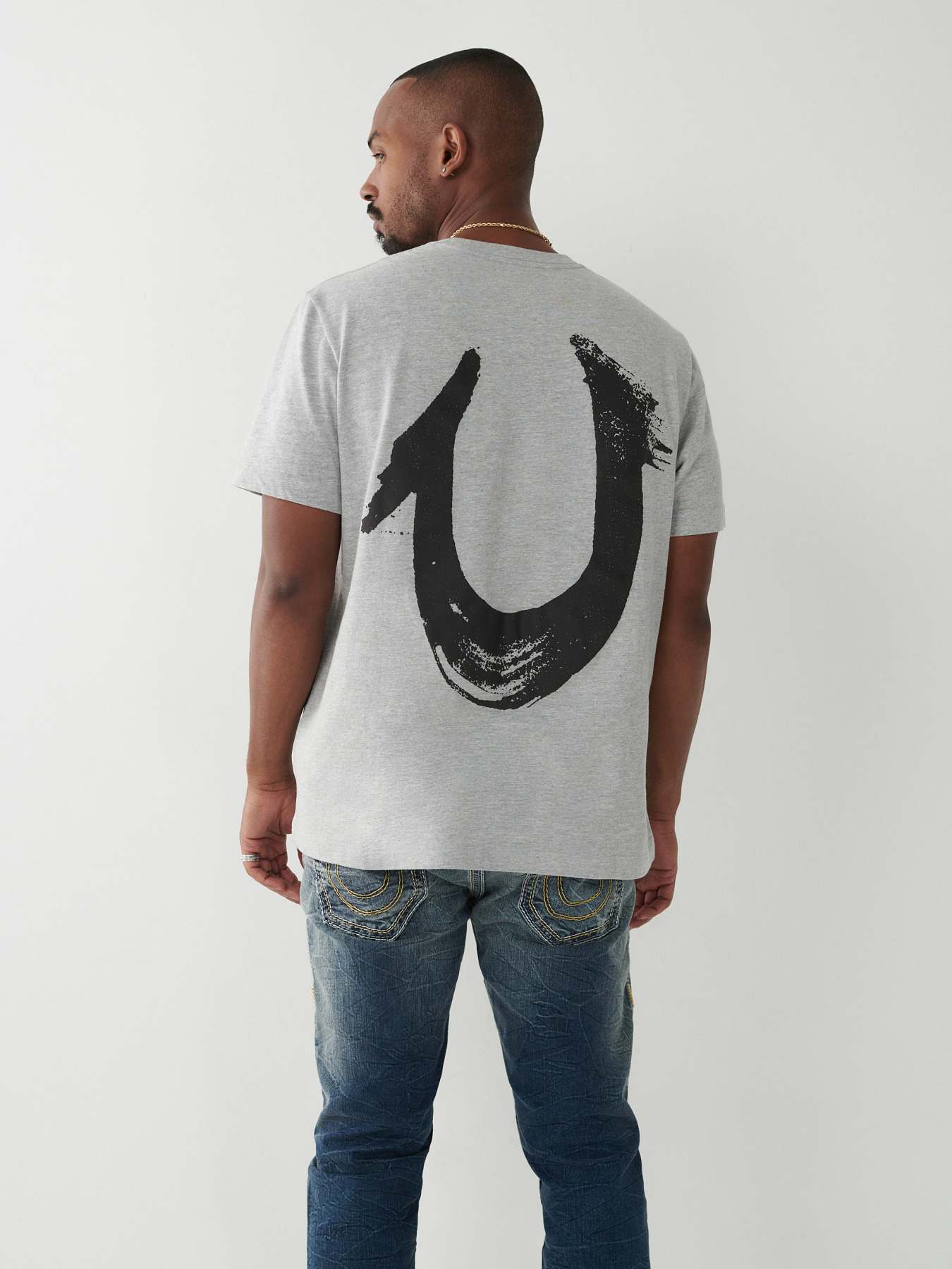 PAINTED HORSESHOE RELAXED TEE, image 1
