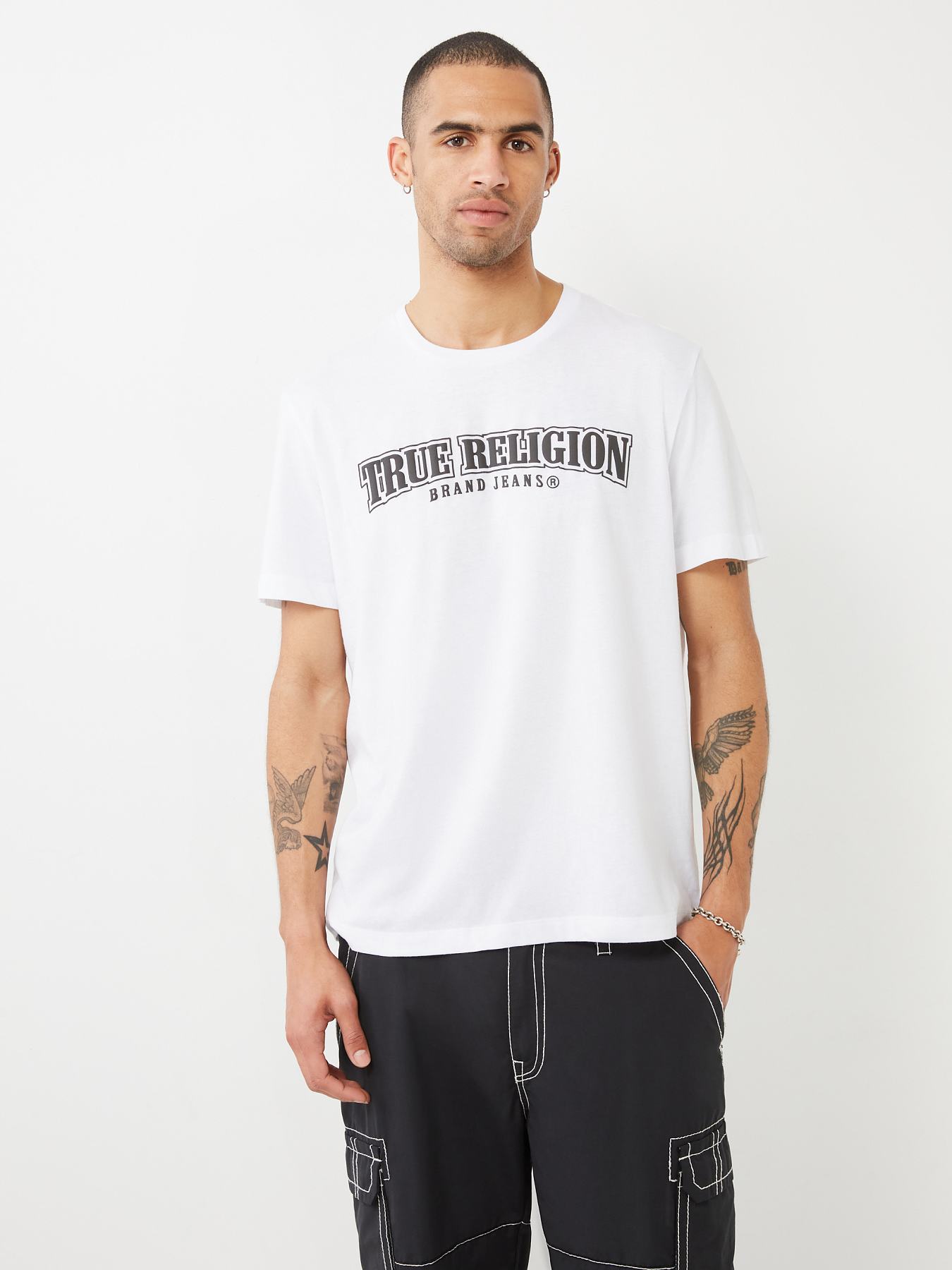 PAINTED HORSESHOE RELAXED TEE, image 4