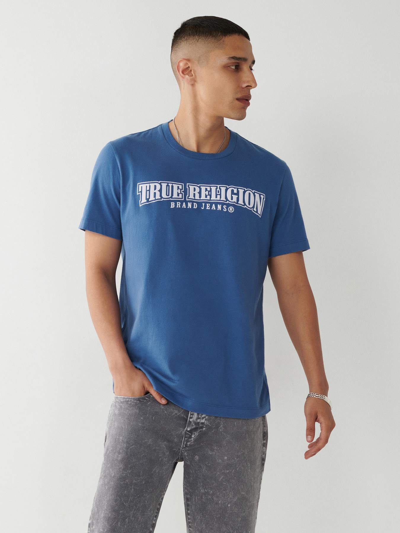 PAINTED HORSESHOE RELAXED TEE, image 2