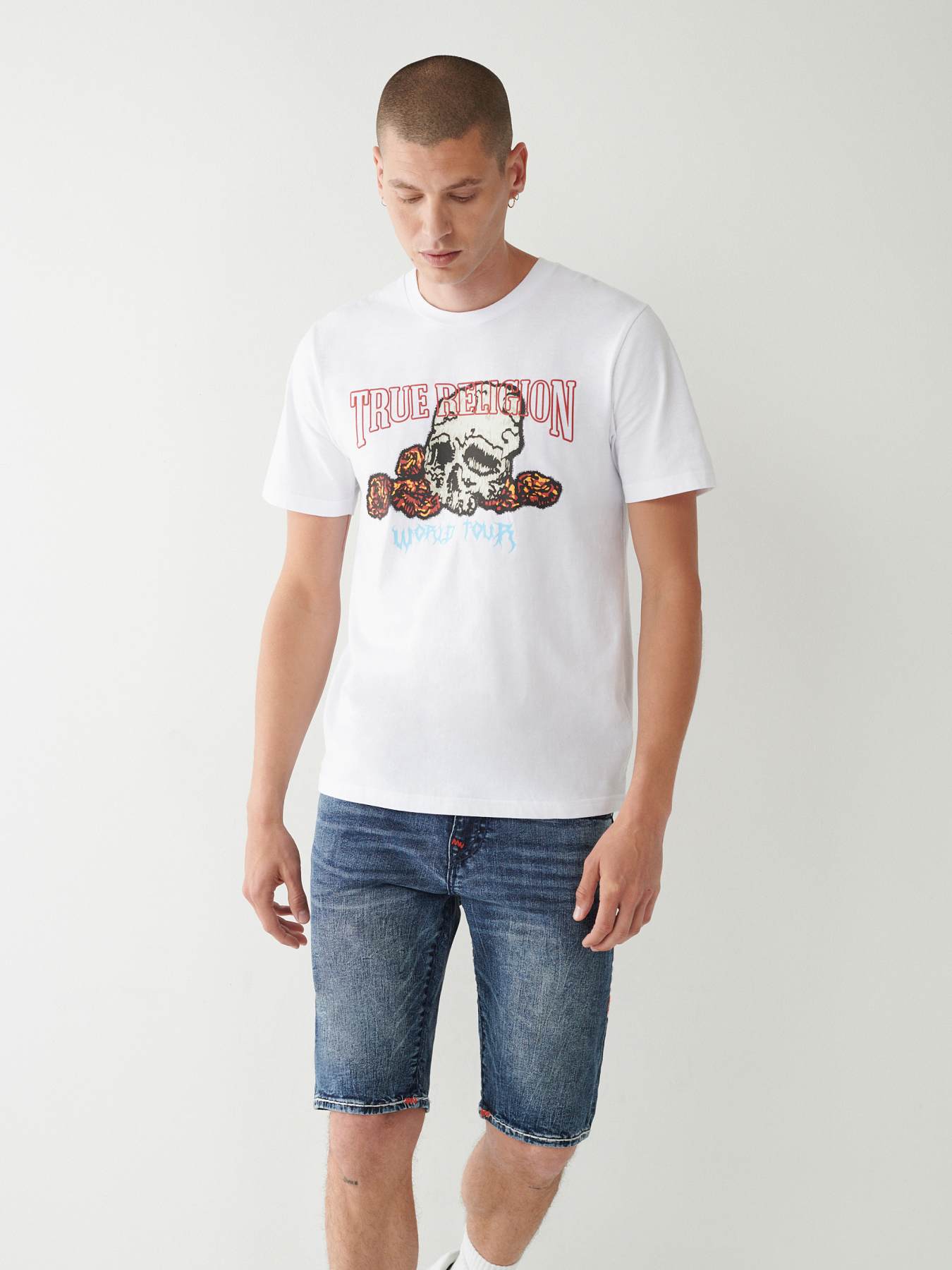 true religion skull t shirt
