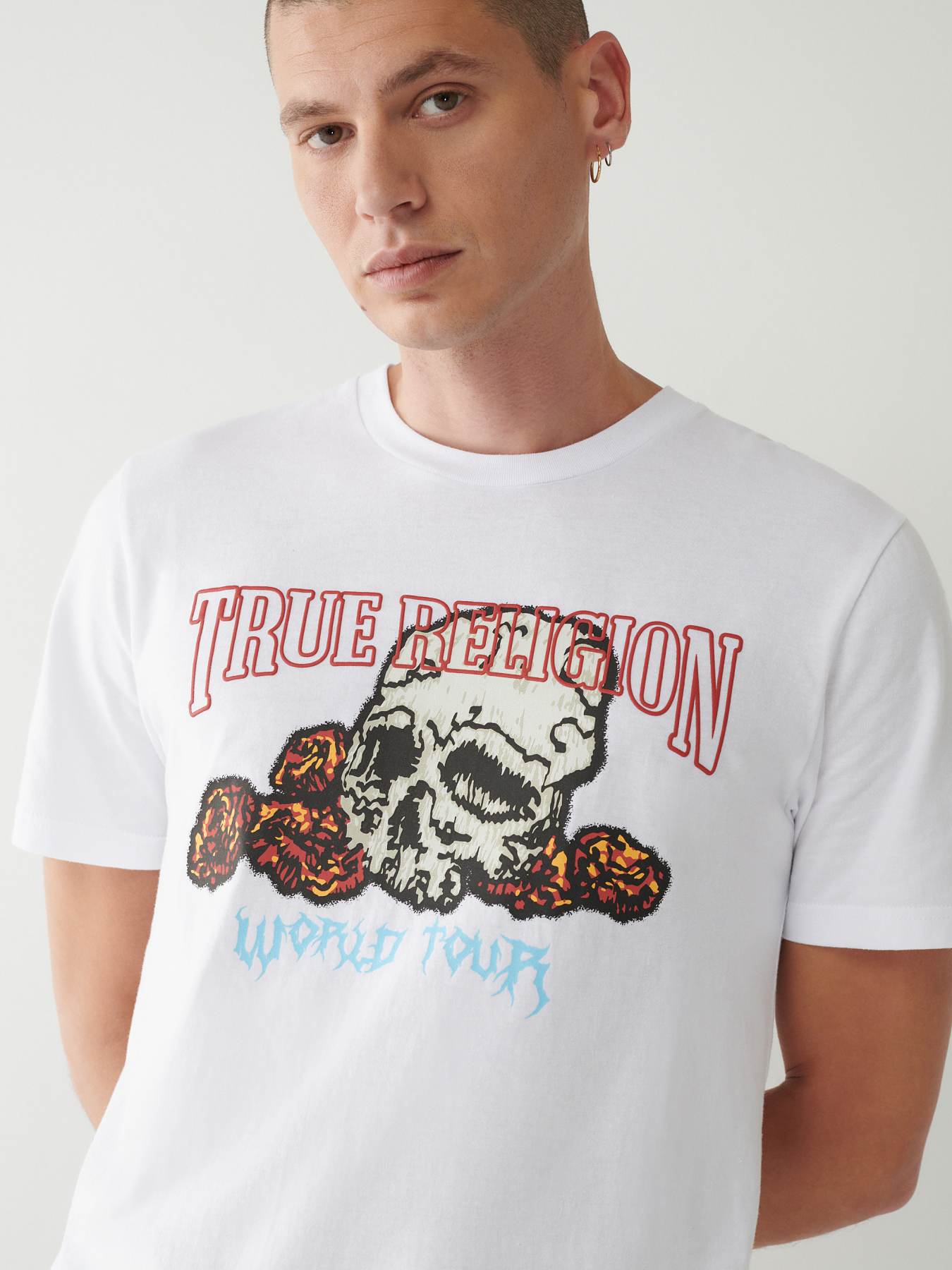 True religion best sale skull t shirt