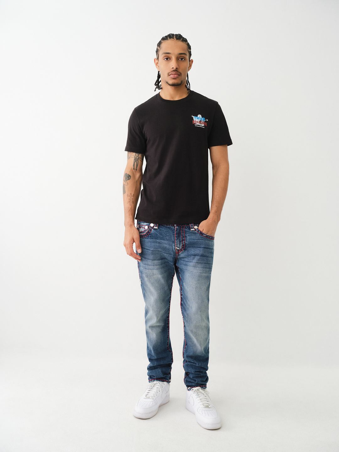 ROCCO SUPER T STITCH SKINNY JEAN, image 6
