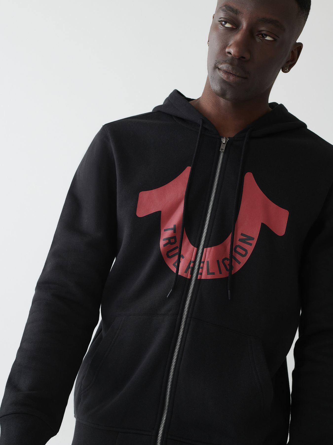 True religion hot sale horseshoe hoodie